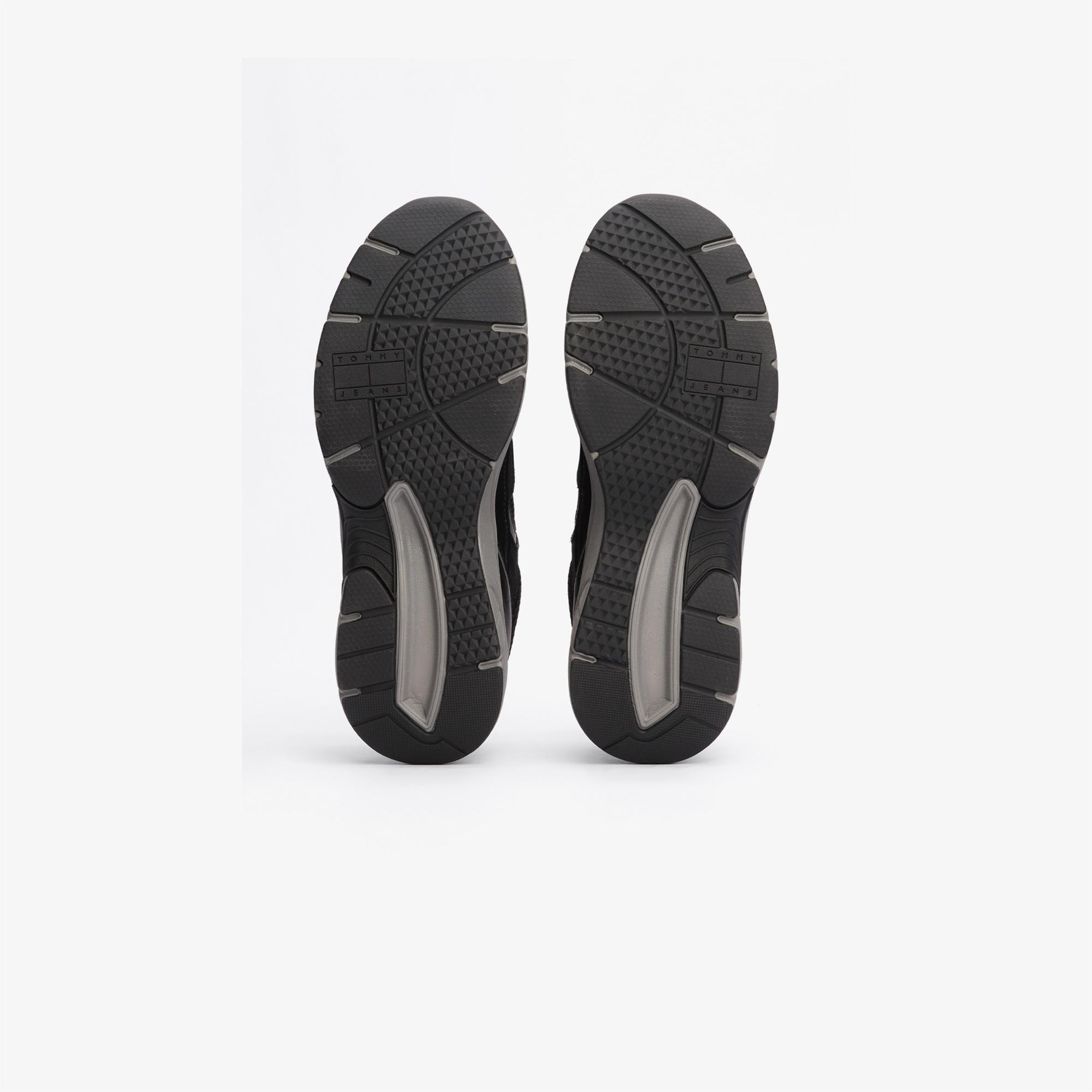 Tommy Hilfiger Erkek Siyah Sneaker