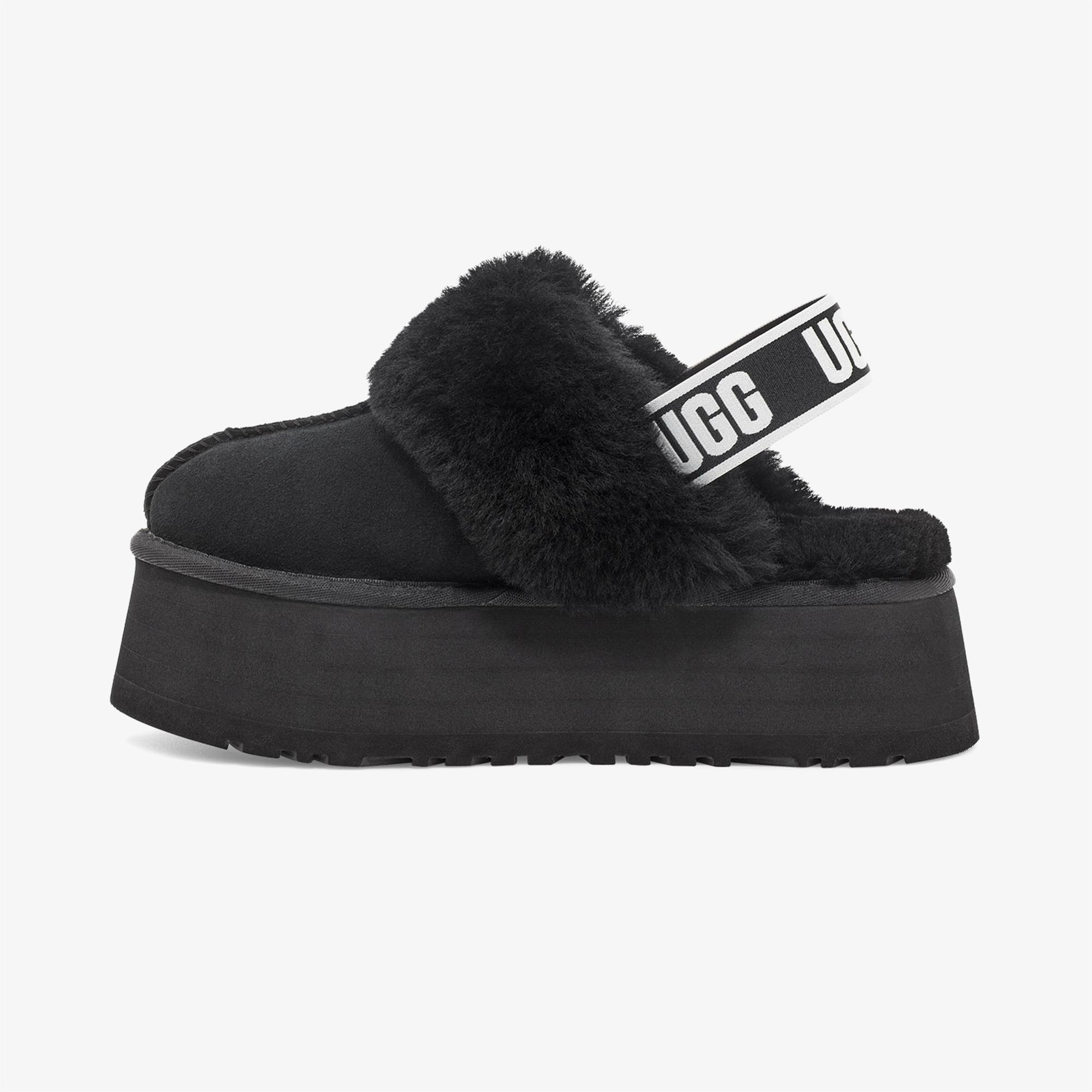 UGG Funkette Kadın Siyah Terlik