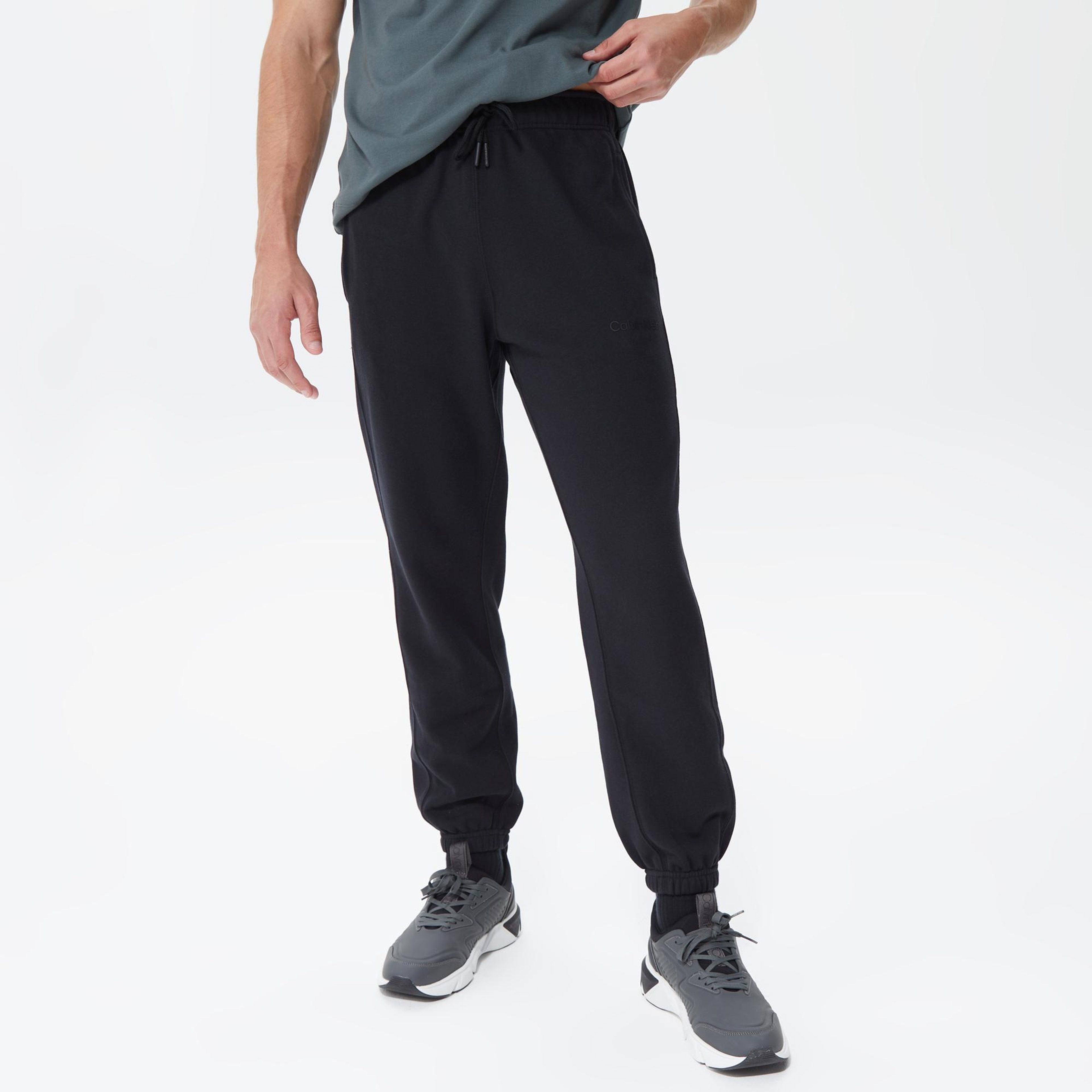 Calvin Klein Knit Erkek Siyah Eşofman Altı