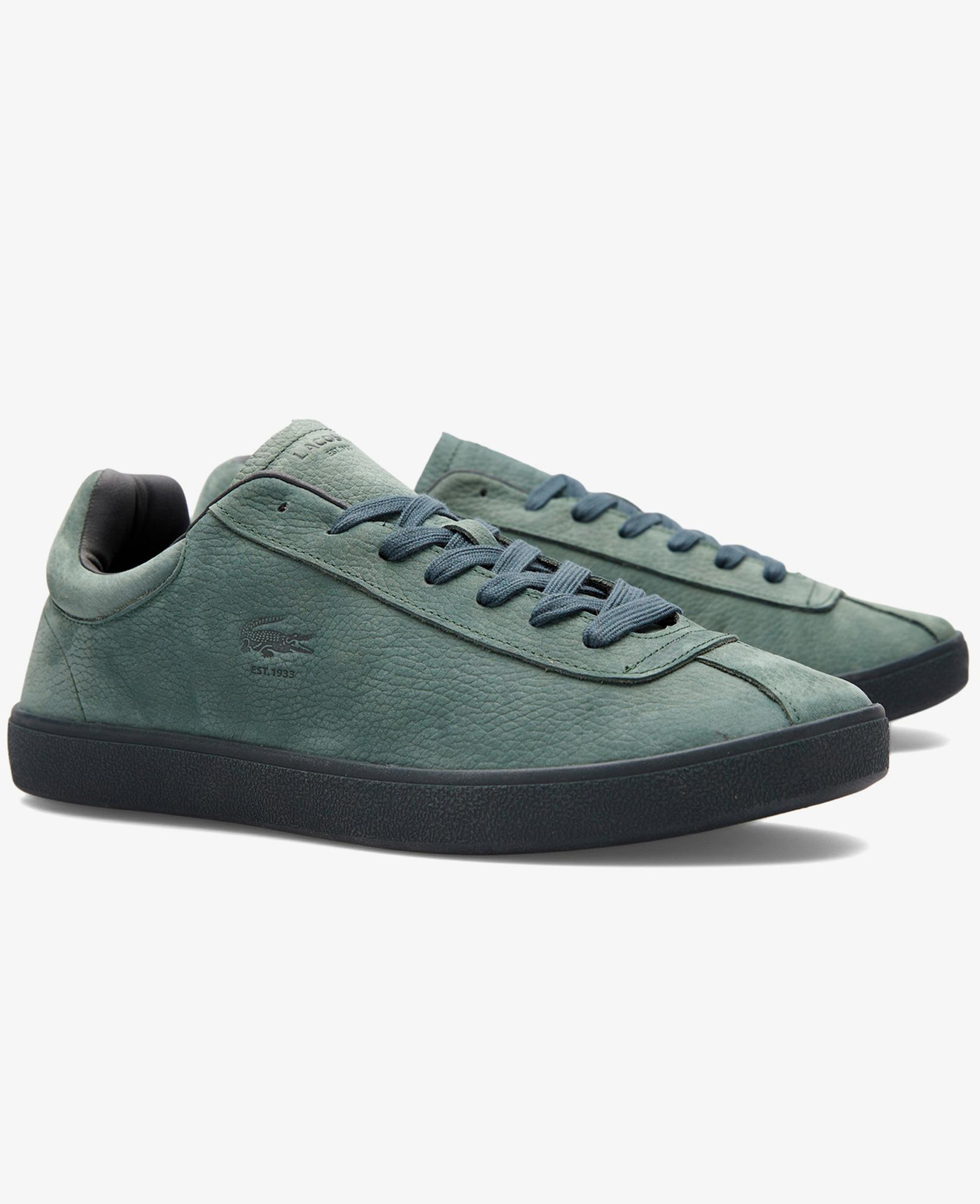 Lacoste Baseshot Erkek Koyu Yeşil Sneaker