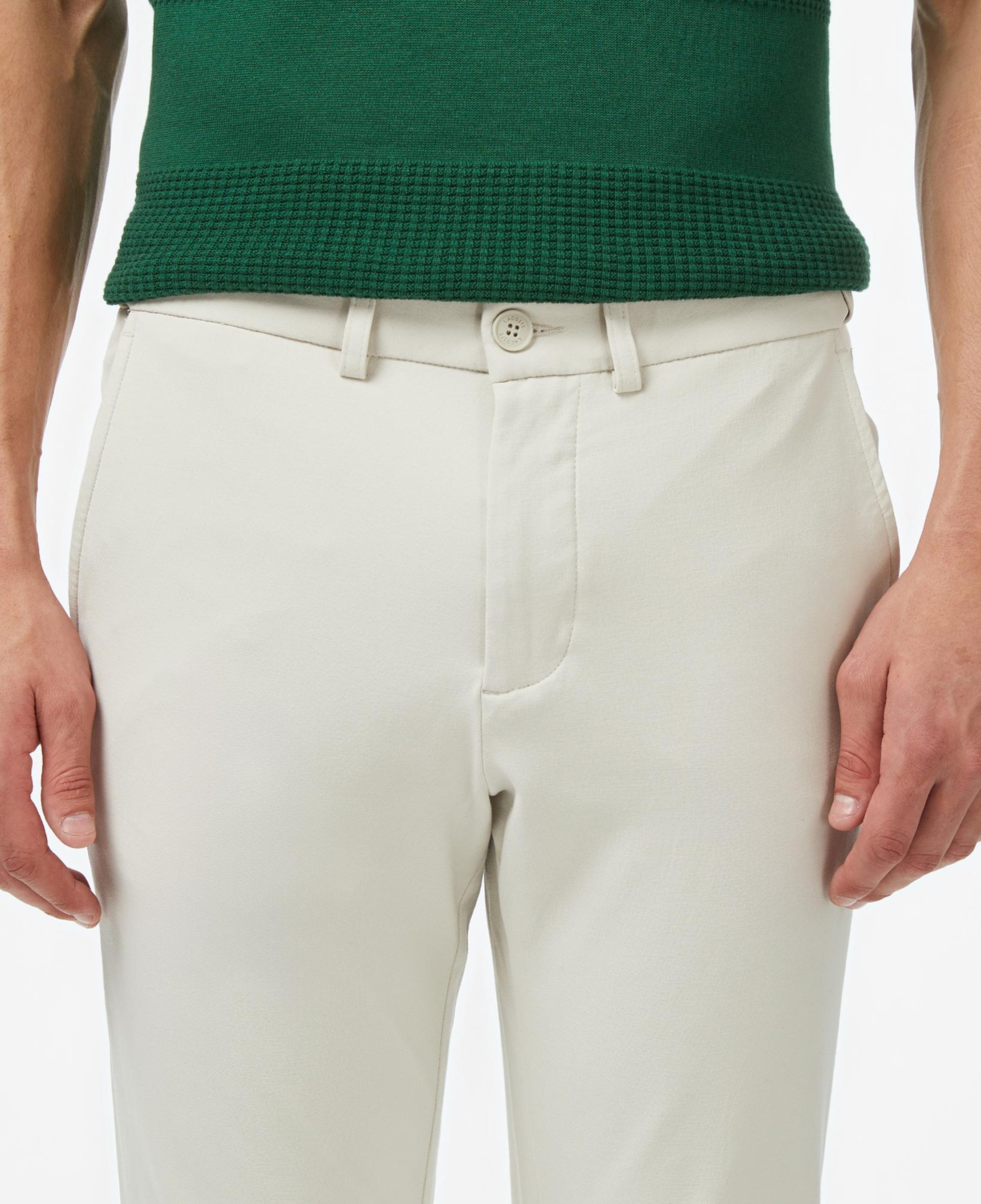 Lacoste Erkek Slim Fit Gri Chino Pantolon