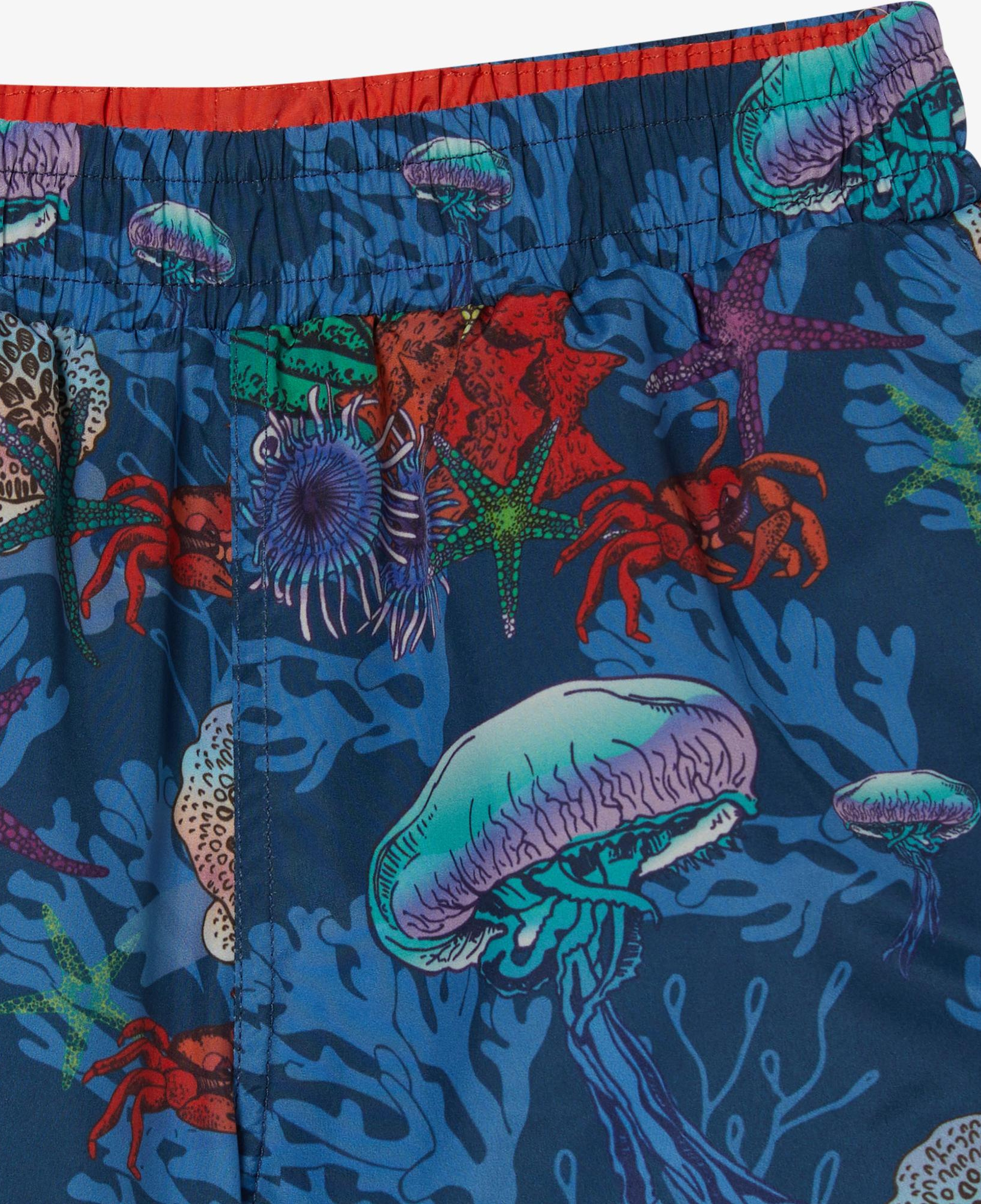 Nautica Erkek Çocuk Mavi Desenli Deniz Şortu