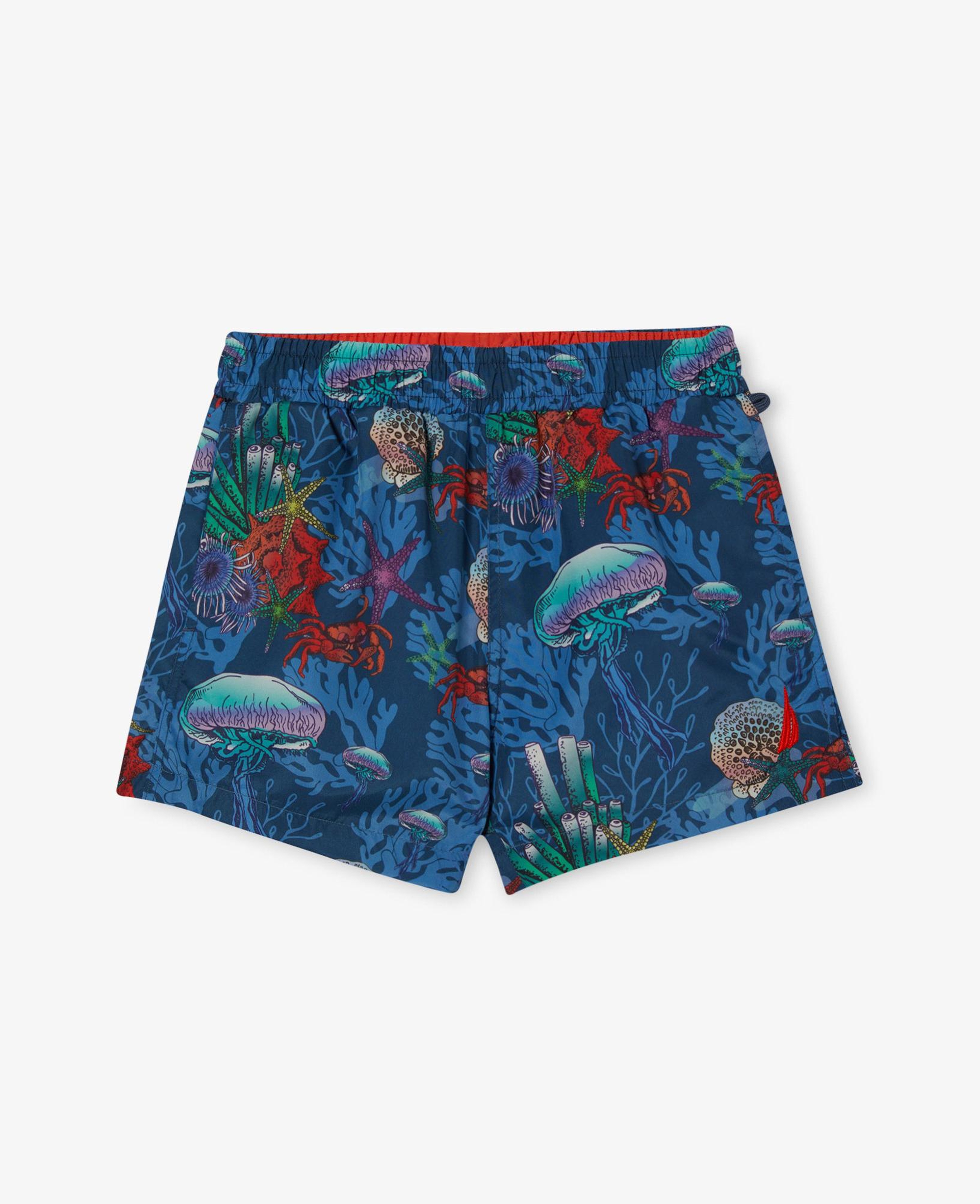 Nautica Erkek Çocuk Mavi Desenli Deniz Şortu