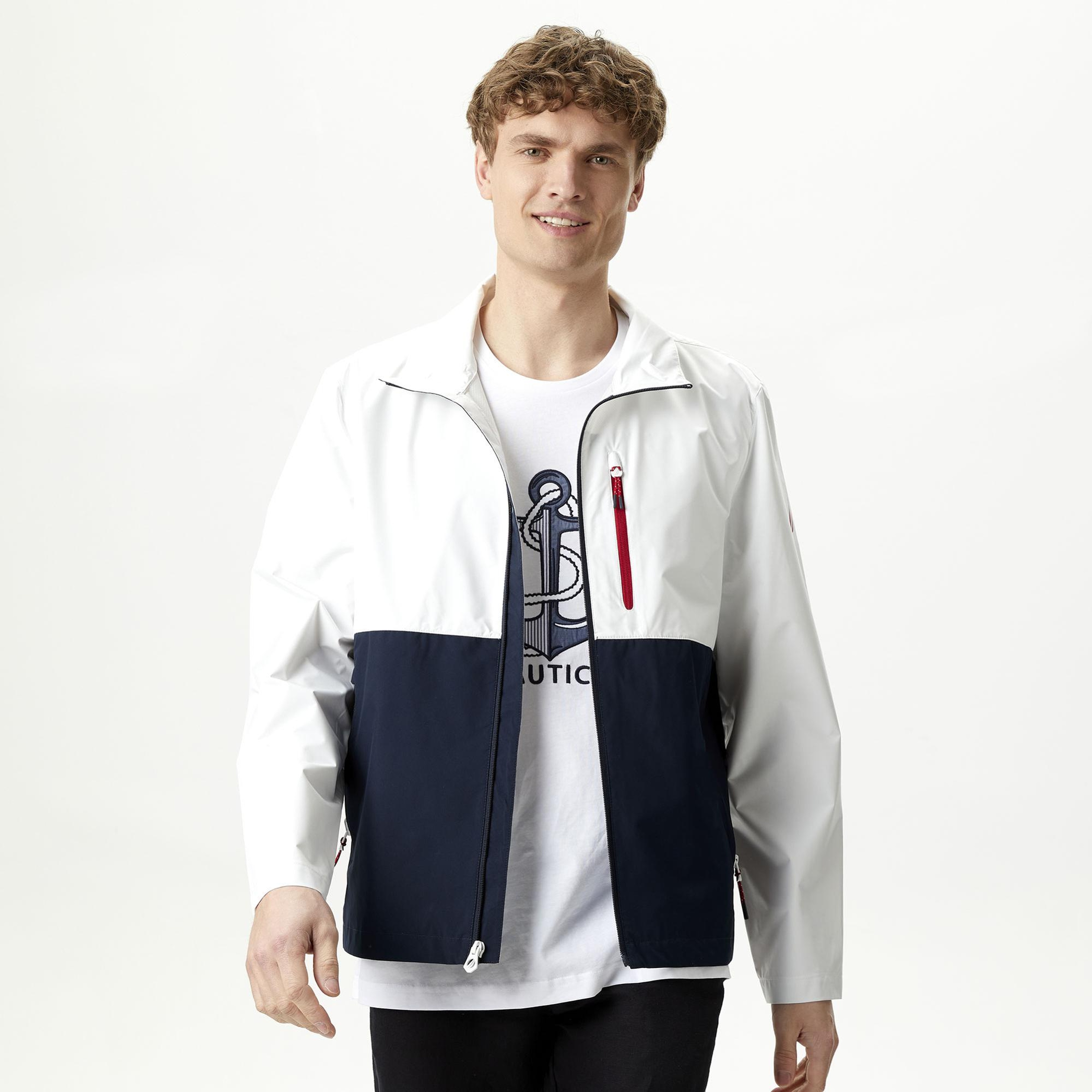 Nautica Erkek Beyaz Mont