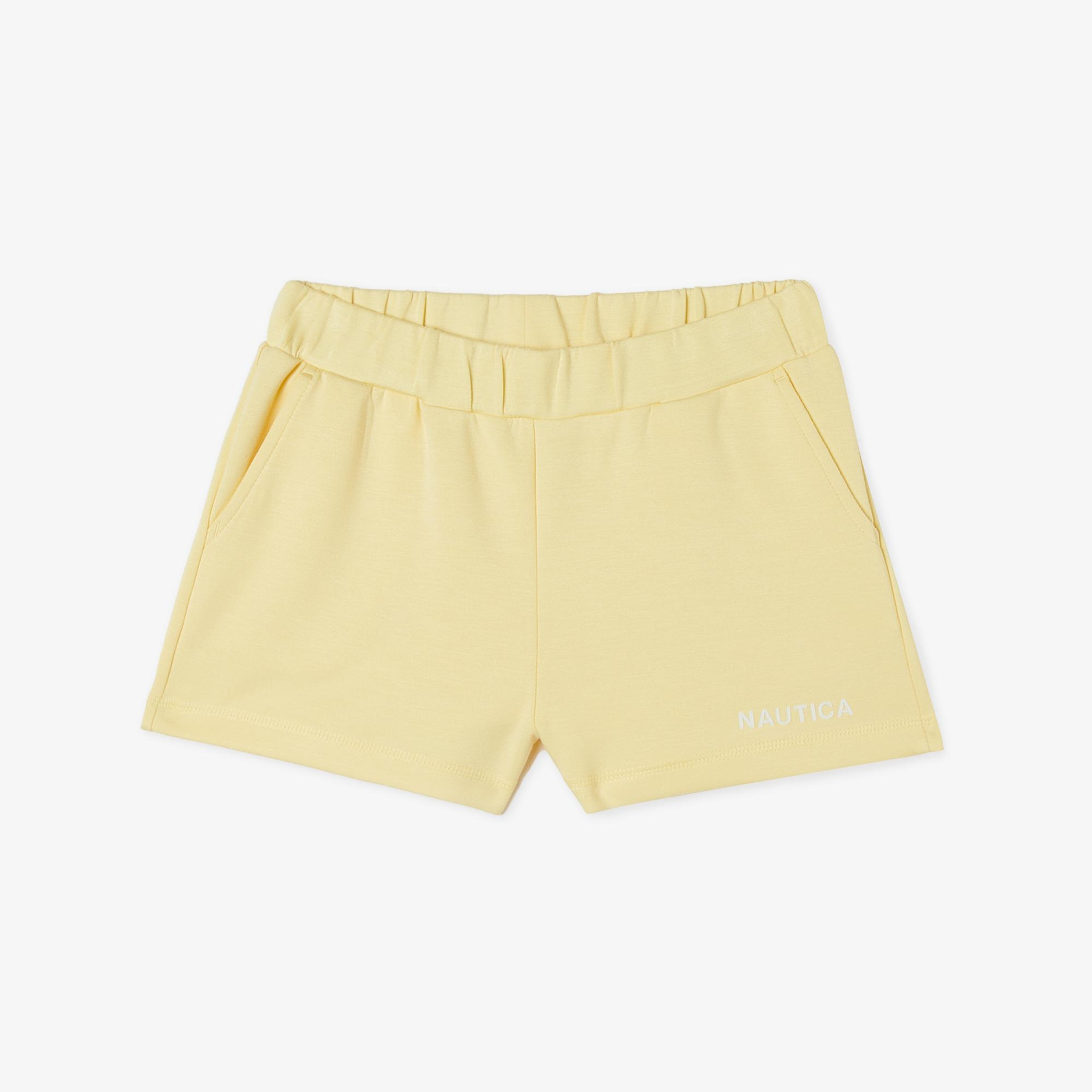 Nautica Kız Çocuk Sarı Relaxed Fit Şort