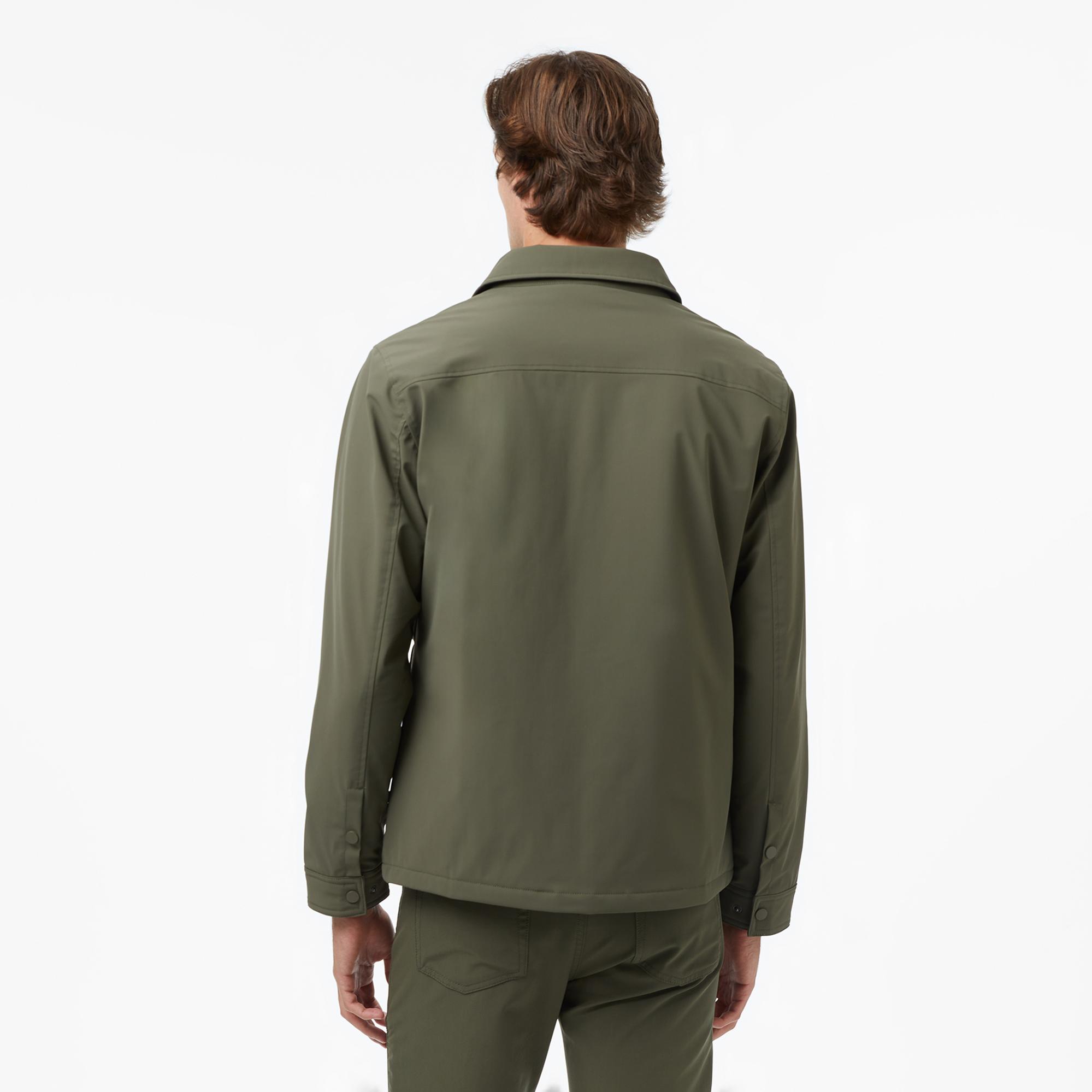 Nautica Erkek Yeşil Regular Fit Su Geçirmez Mont