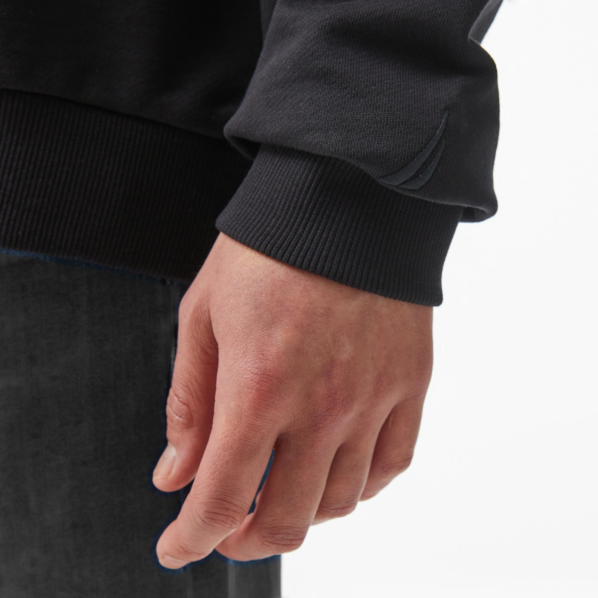 Nautica Erkek Siyah Regular Fit Sweatshirt