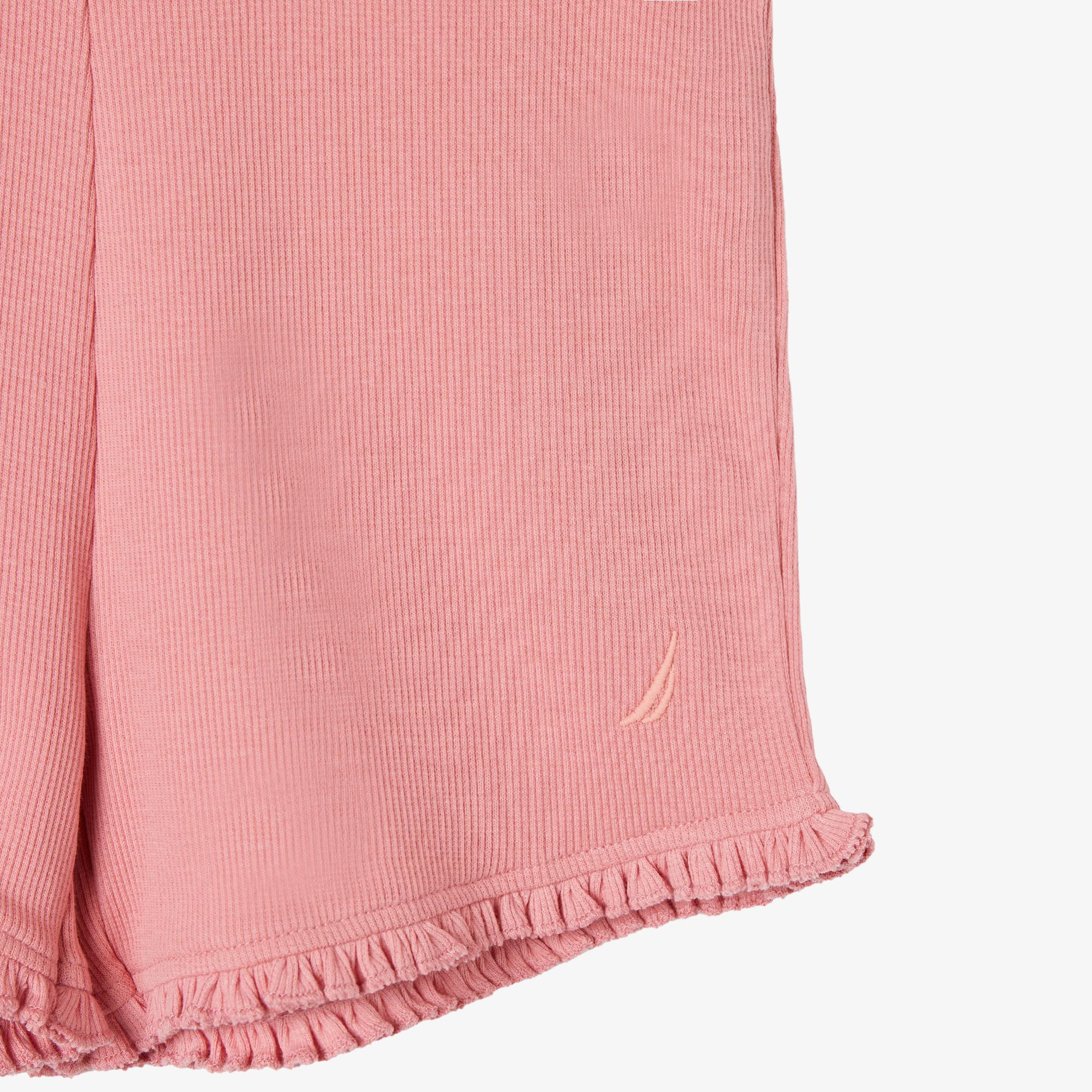 Nautica Kız Çocuk Pembe Standart Fit Şort