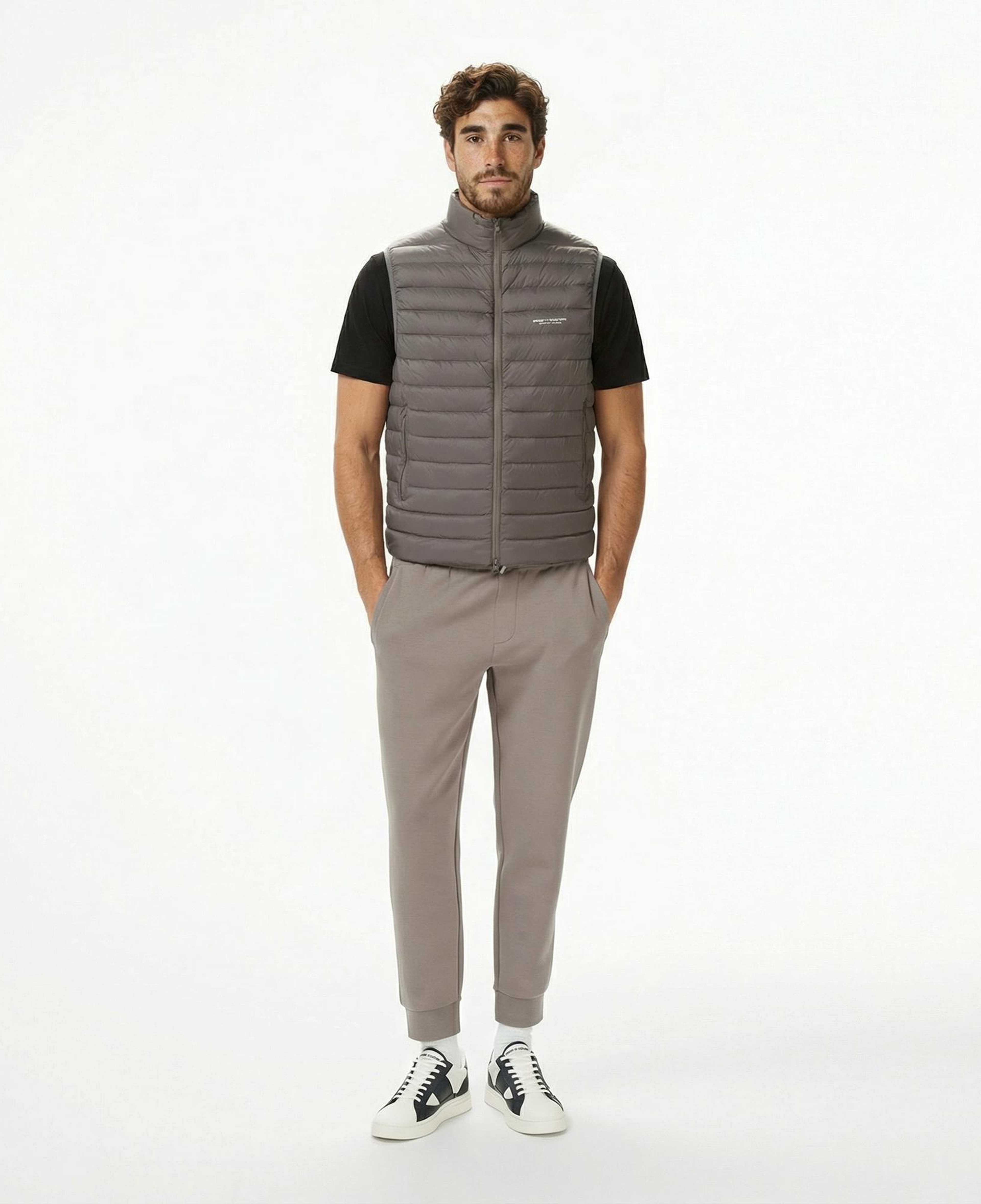 Armani Exchange Erkek Gri Yelek