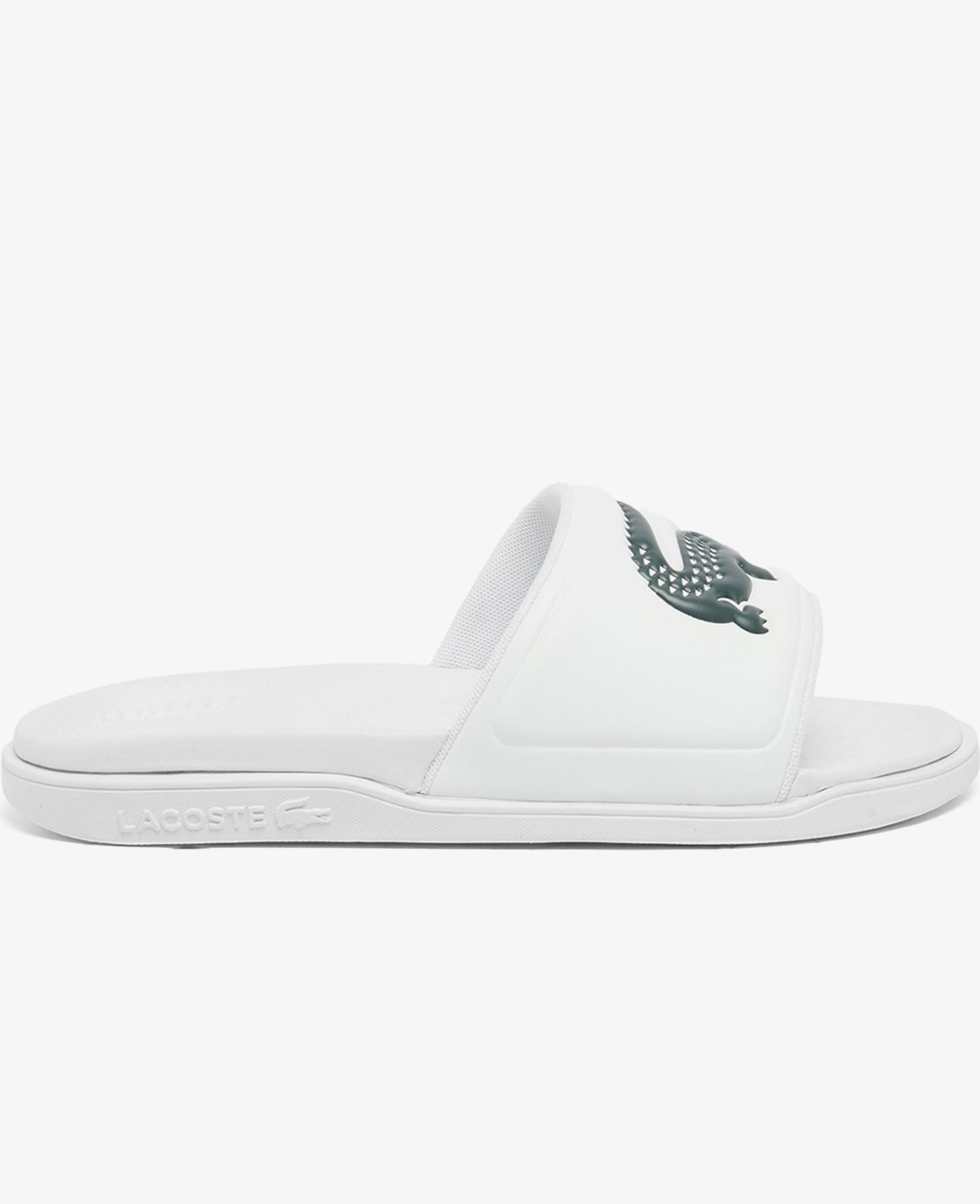 Lacoste Serve Slide Dual Erkek Beyaz Terlik