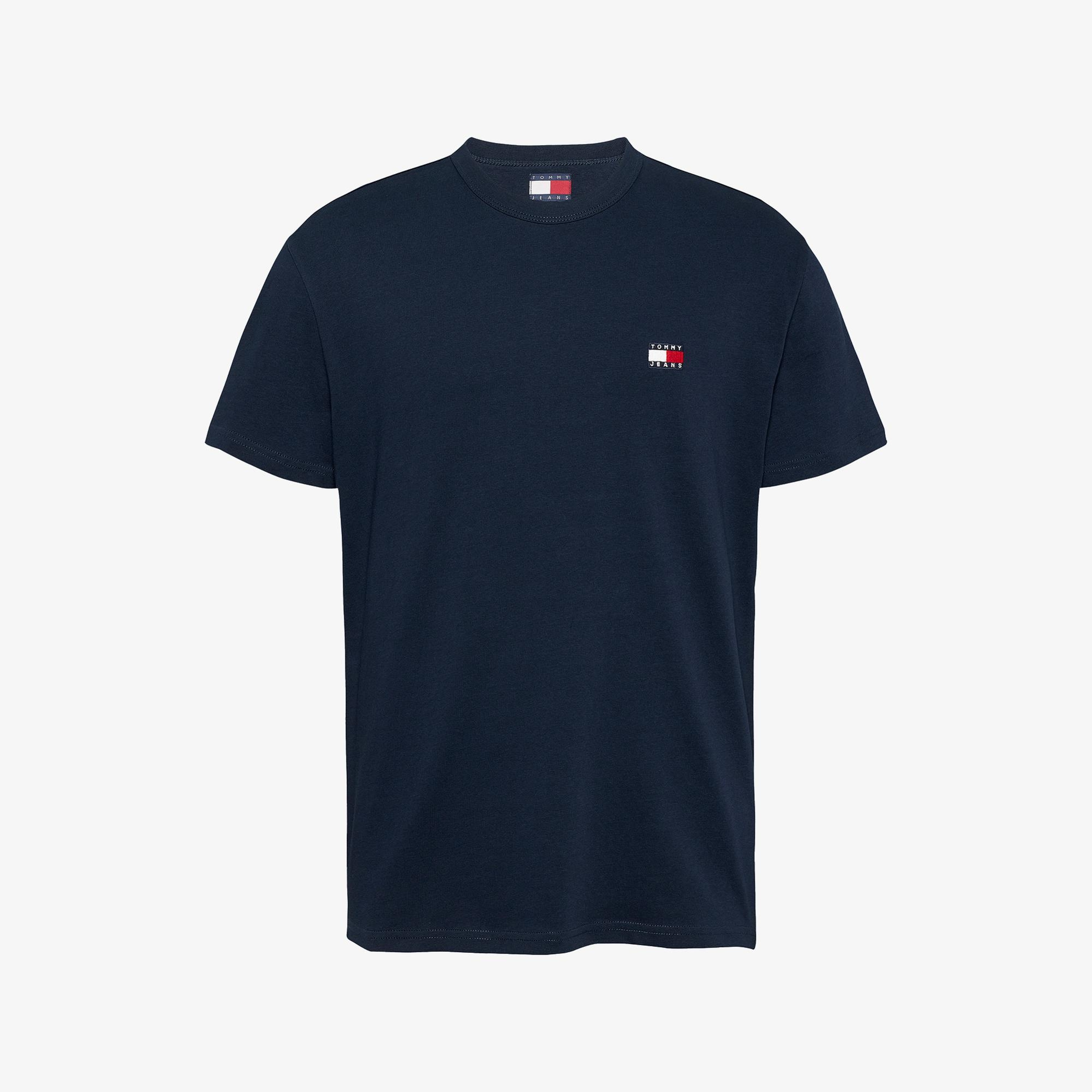 Tommy Hilfiger Badge Erkek Lacivert T-Shirt