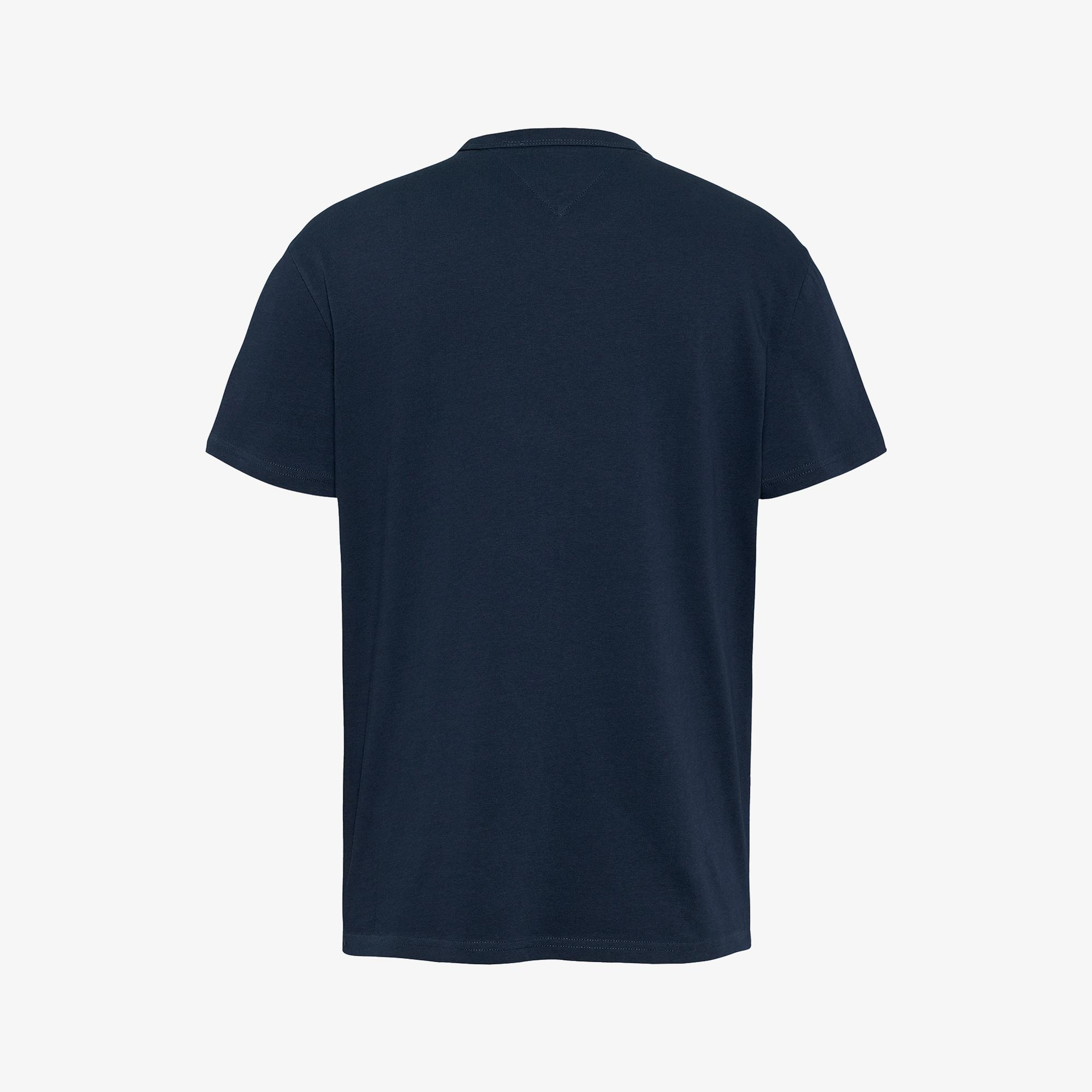 Tommy Hilfiger Badge Erkek Lacivert T-Shirt