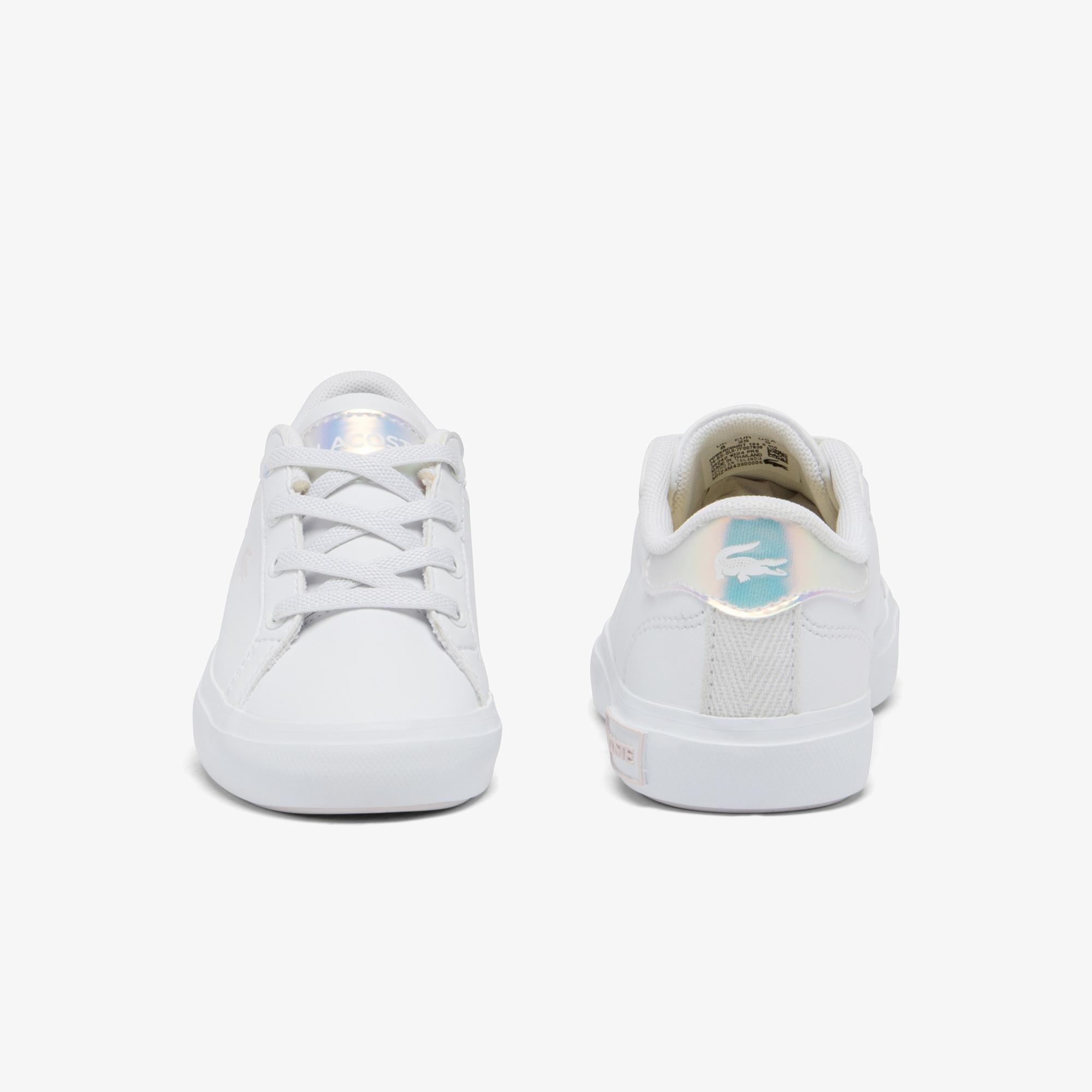 Lacoste Powercourt Çocuk Beyaz Sneaker