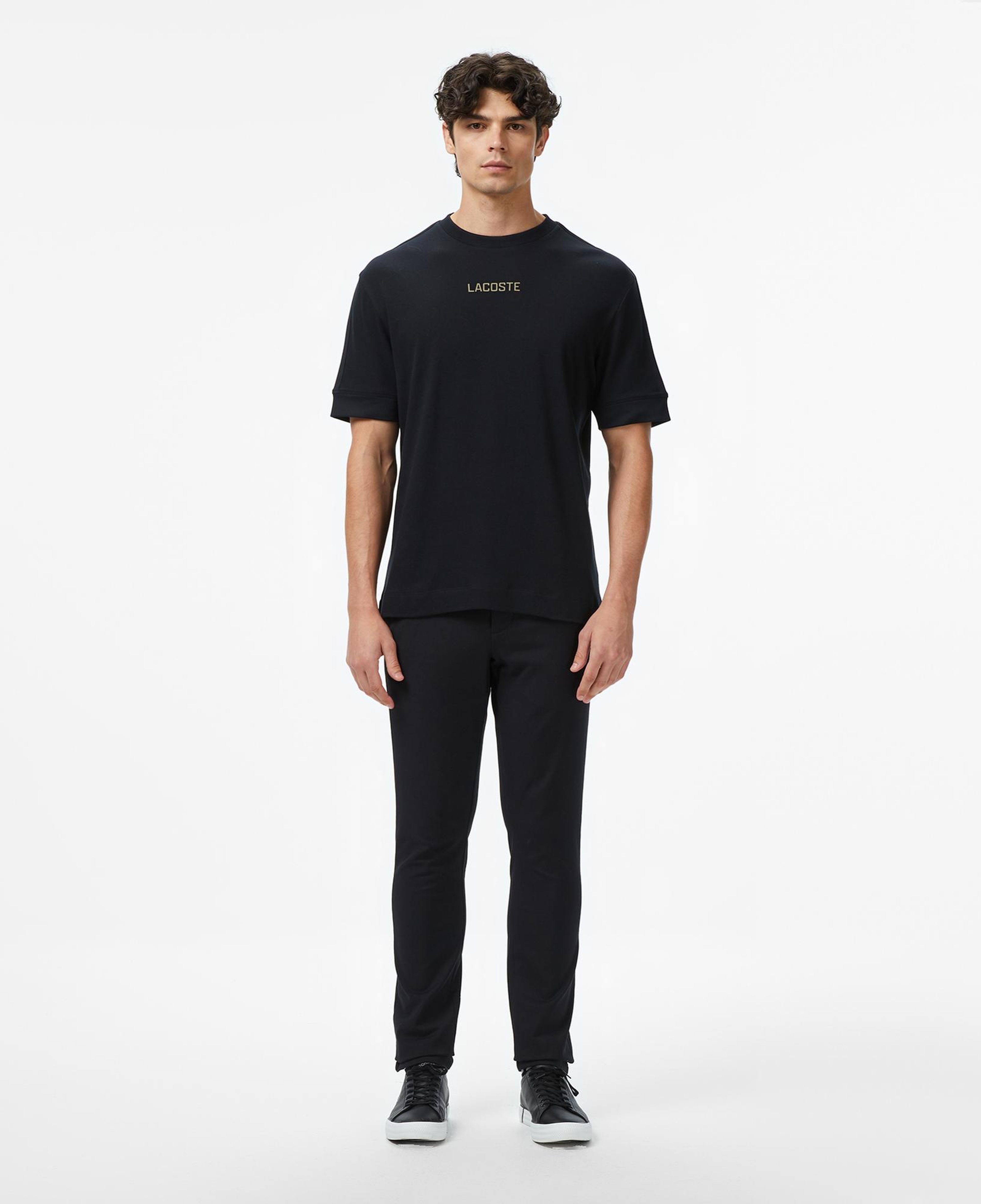 Lacoste Erkek Slim Fit Siyah Chino Pantolon