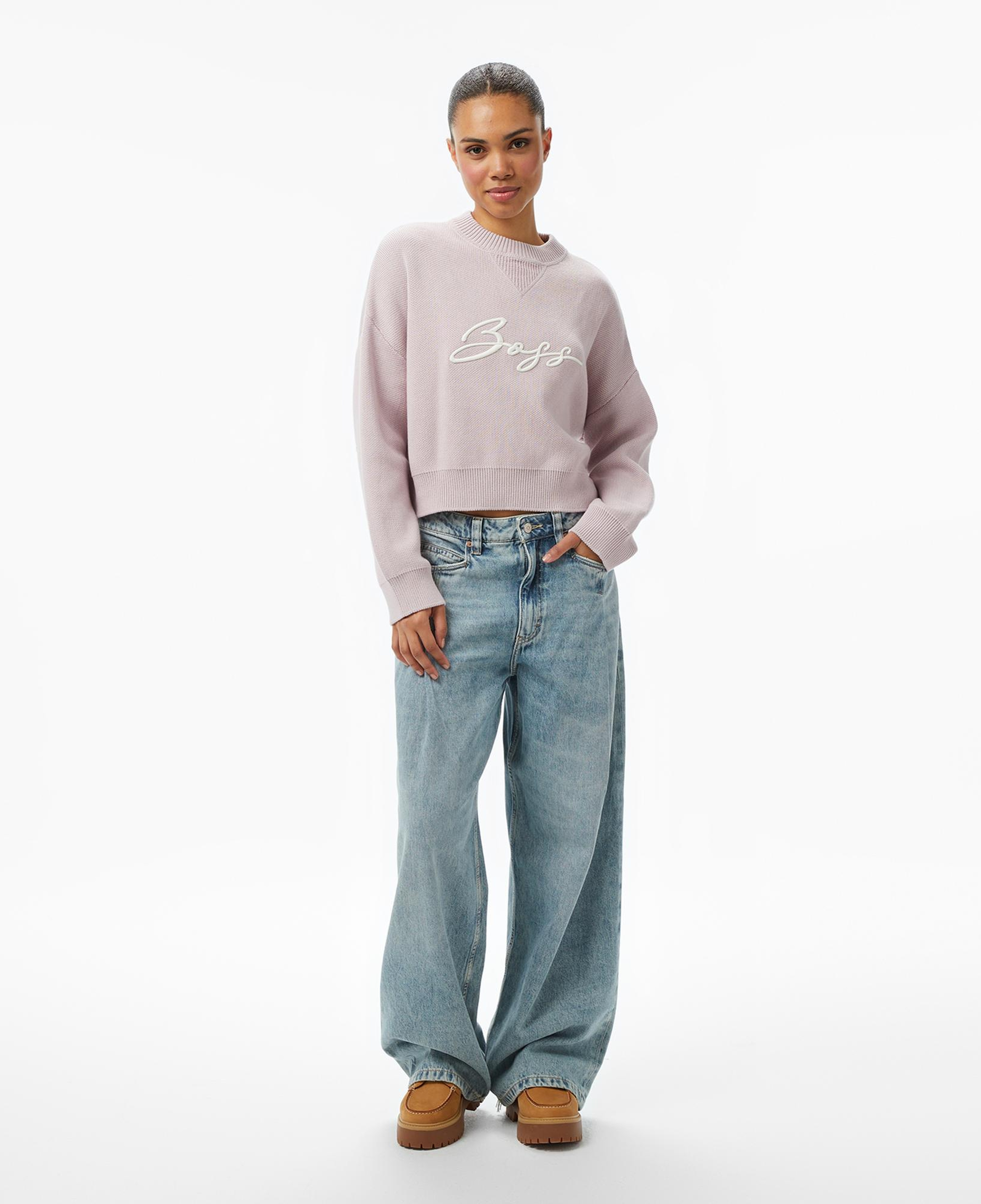 Boss Finevra Kadın Mor Triko