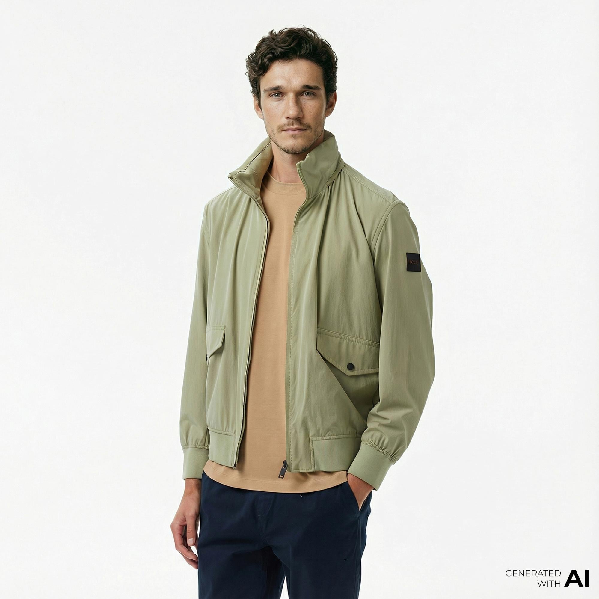 Boss Ohice Erkek Yeşil Ceket