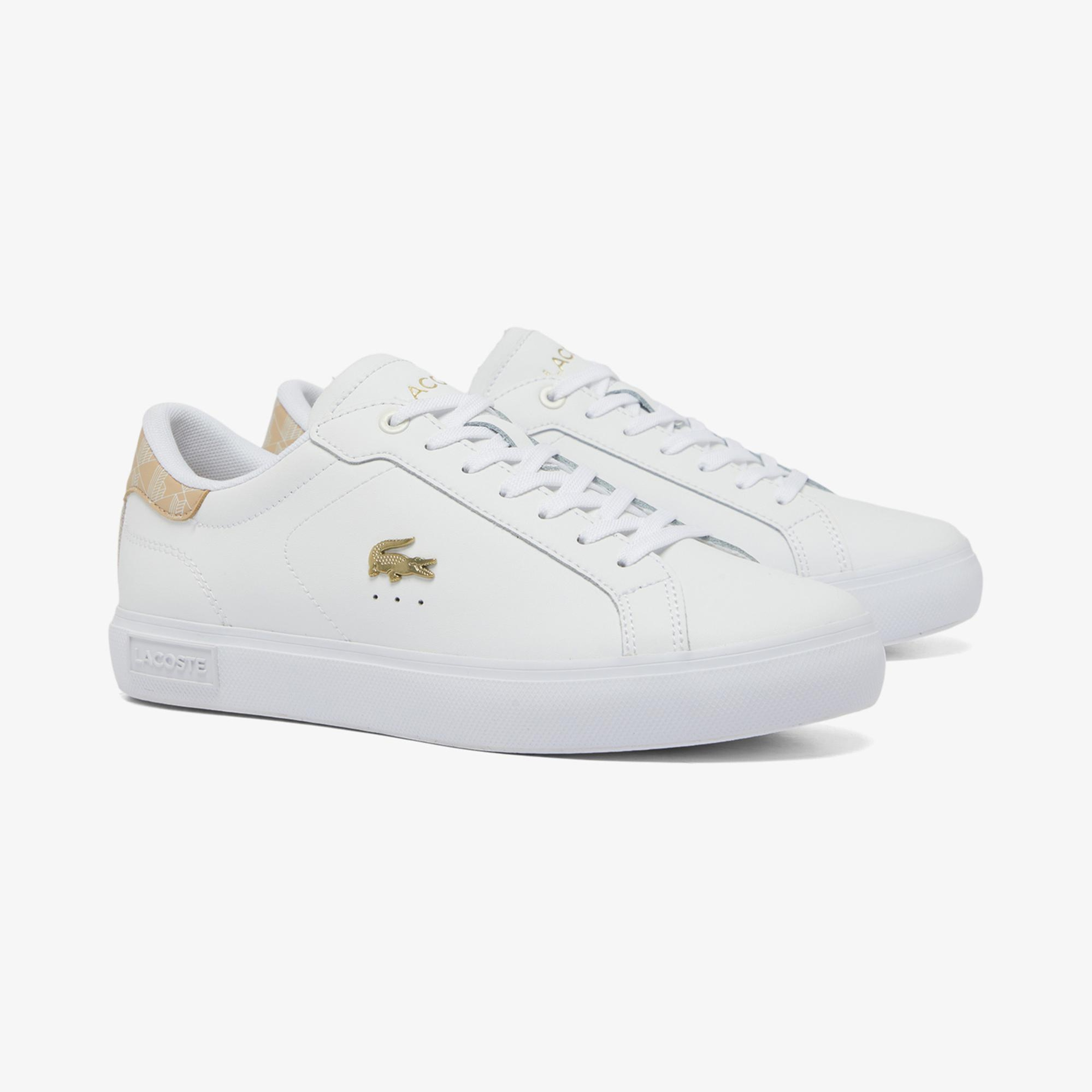 Lacoste Powercourt Kadın Beyaz Sneaker