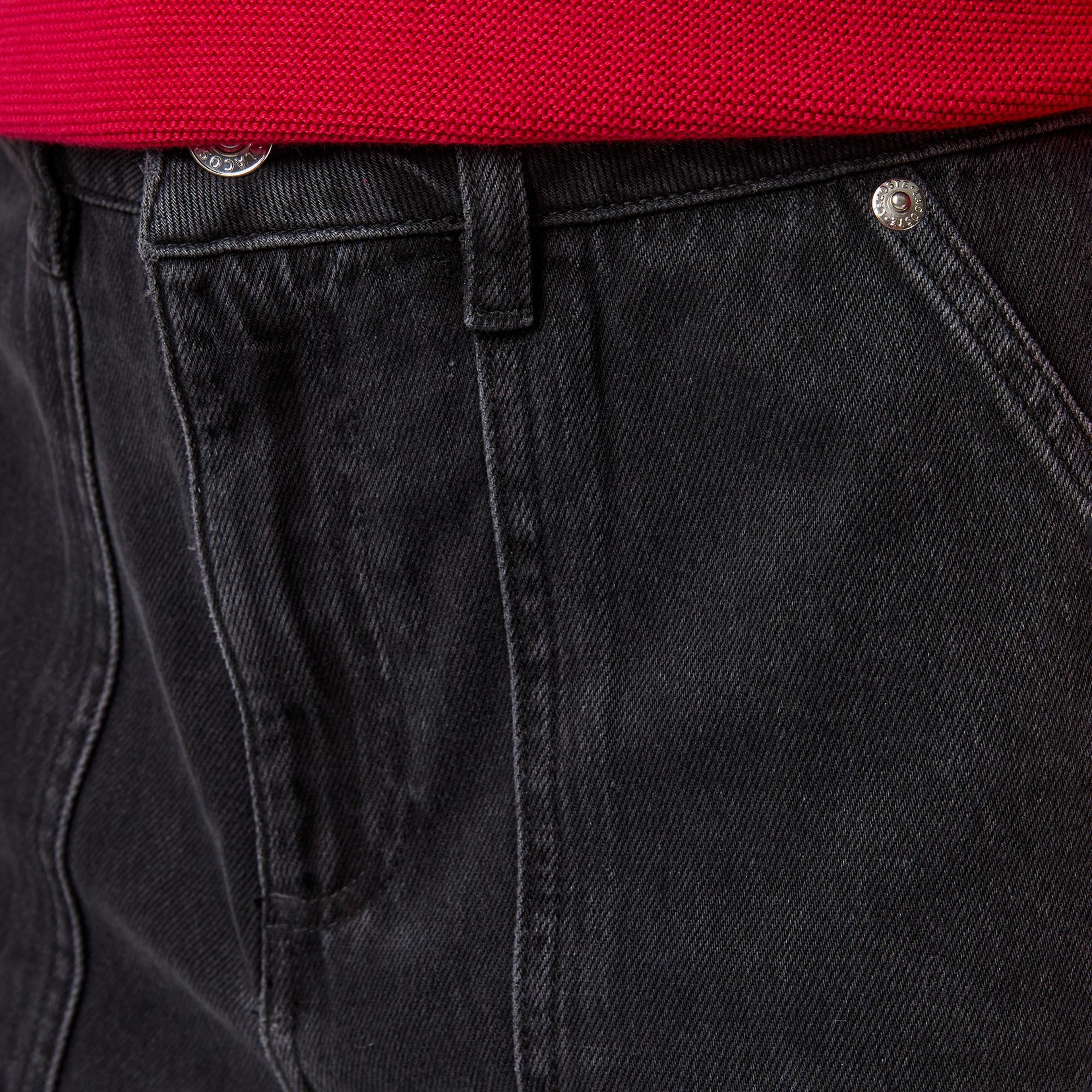 Lacoste Kadın Stragiht Fit Koyu Gri Pantolon