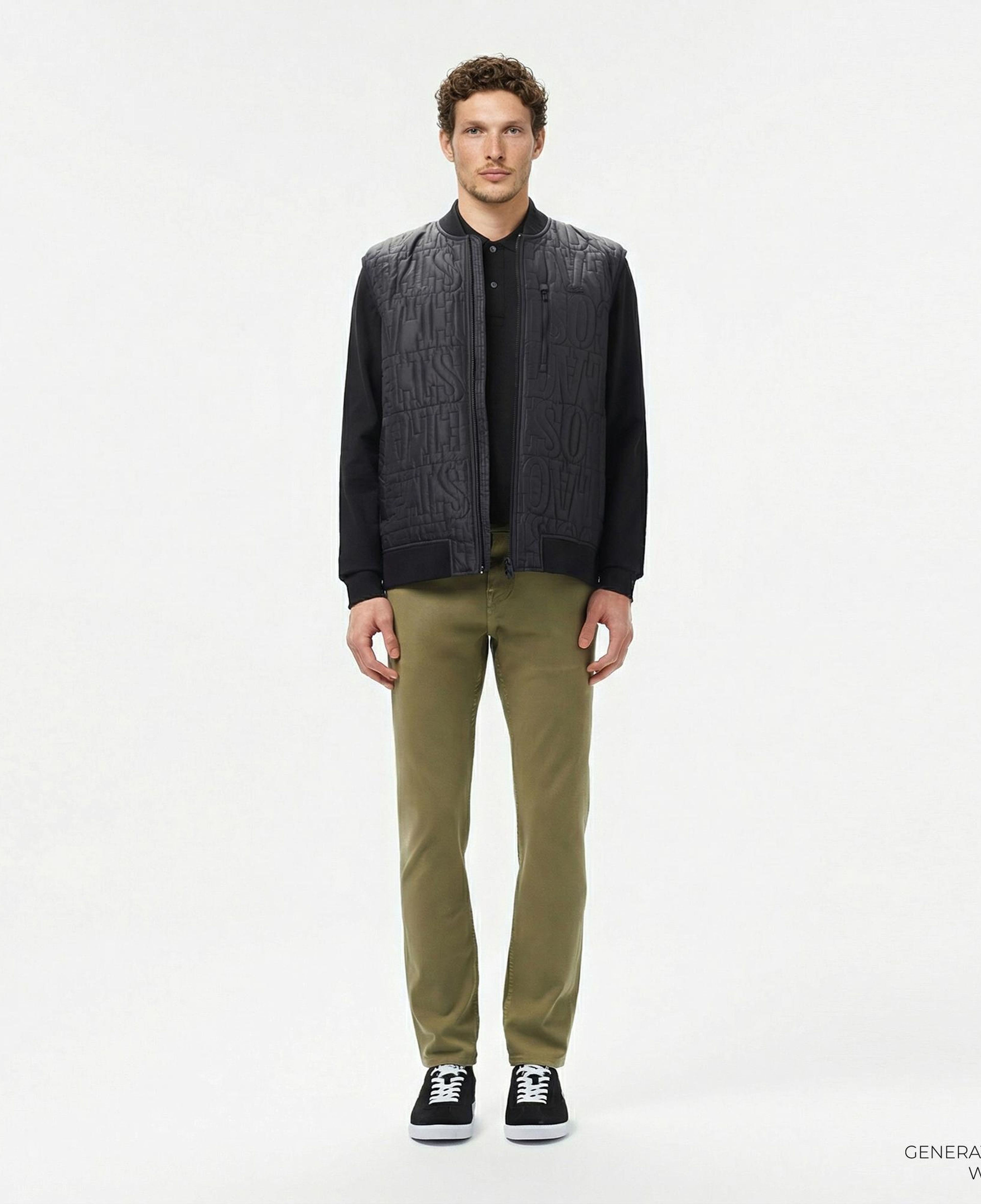 Lacoste Erkek Slim Fit Haki Jean Pantolon