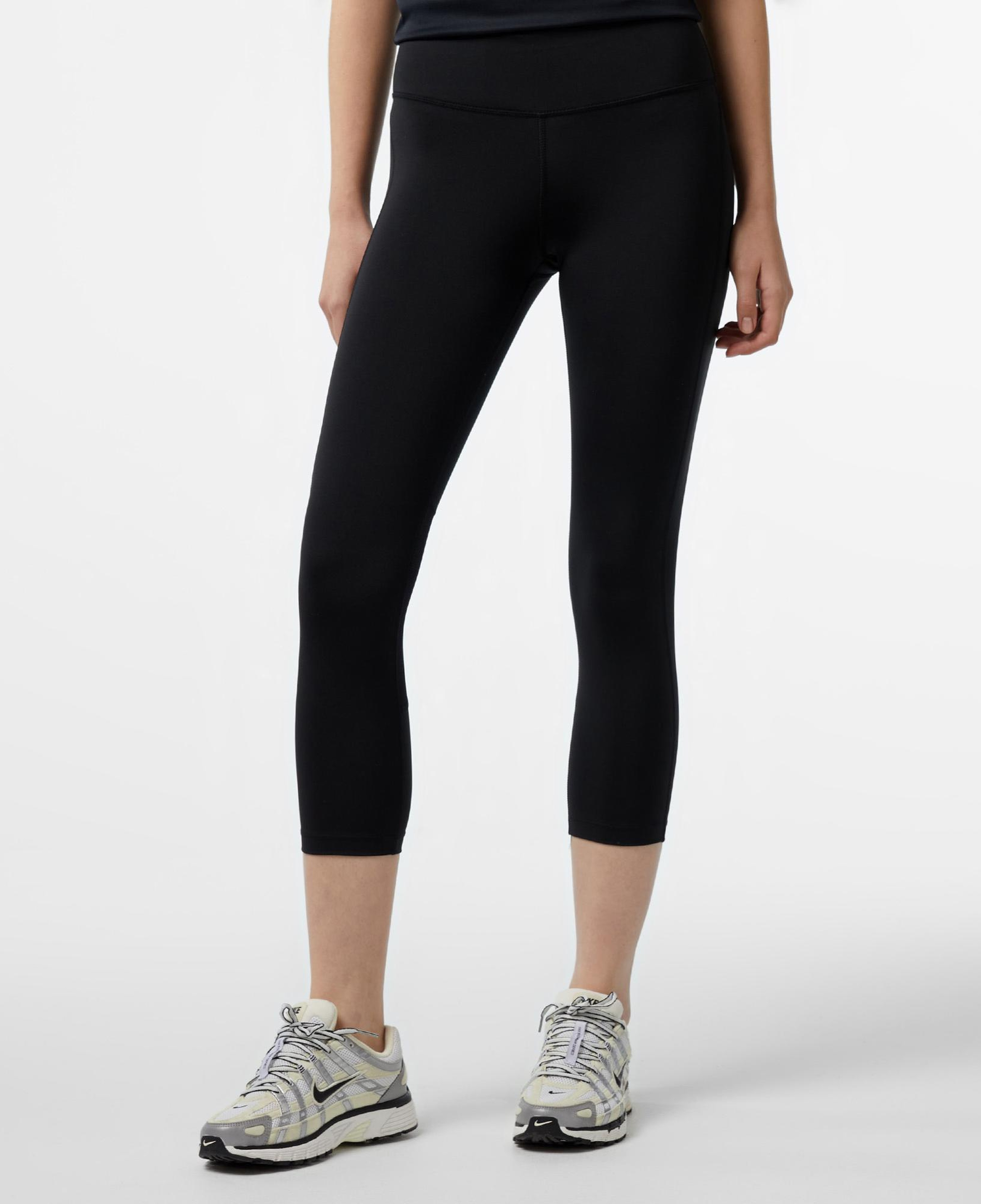 Nike Dri-Fit Fast Crop Kadın Siyah Tayt