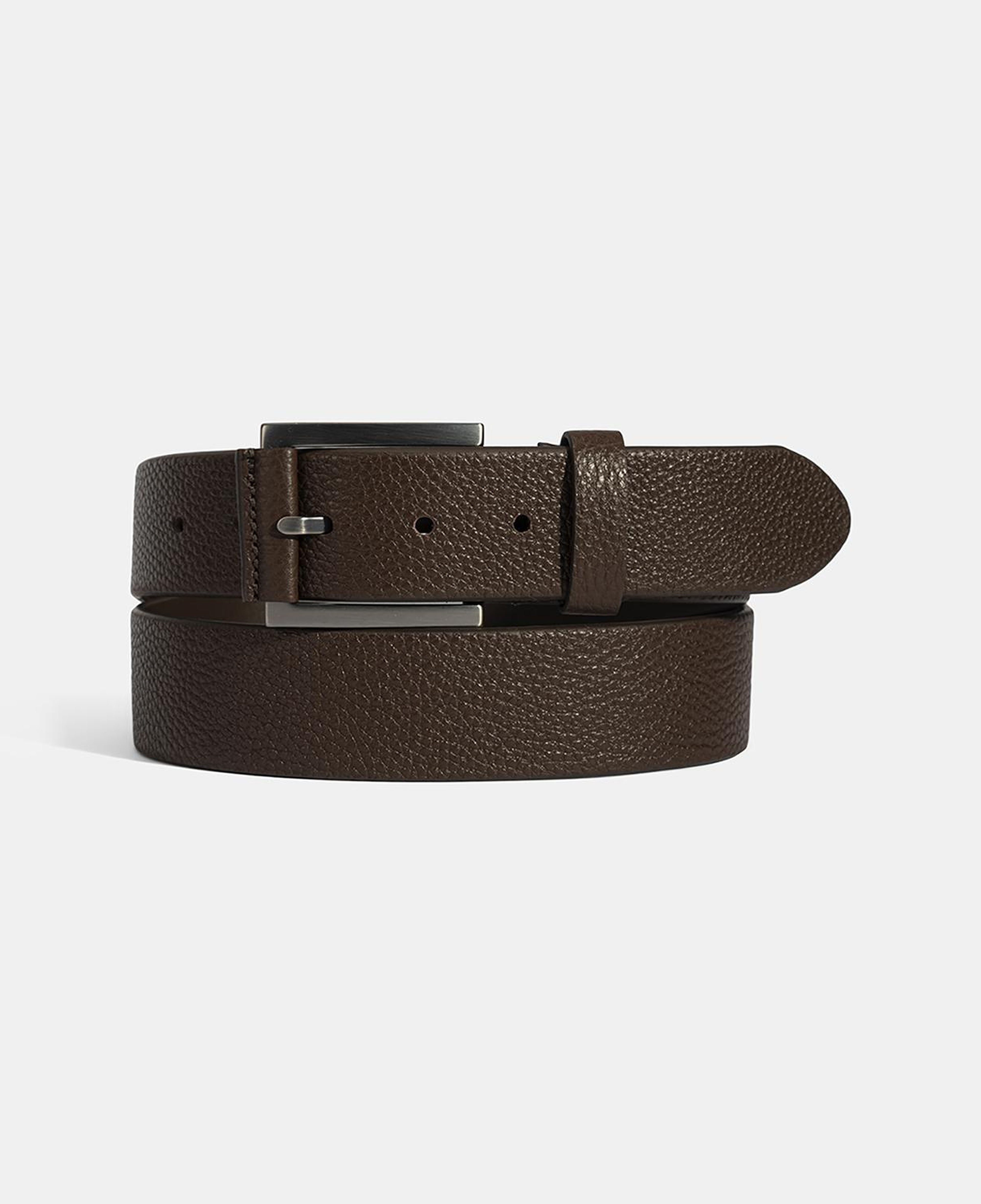 Erkek Kahve Deri Spor Kemer