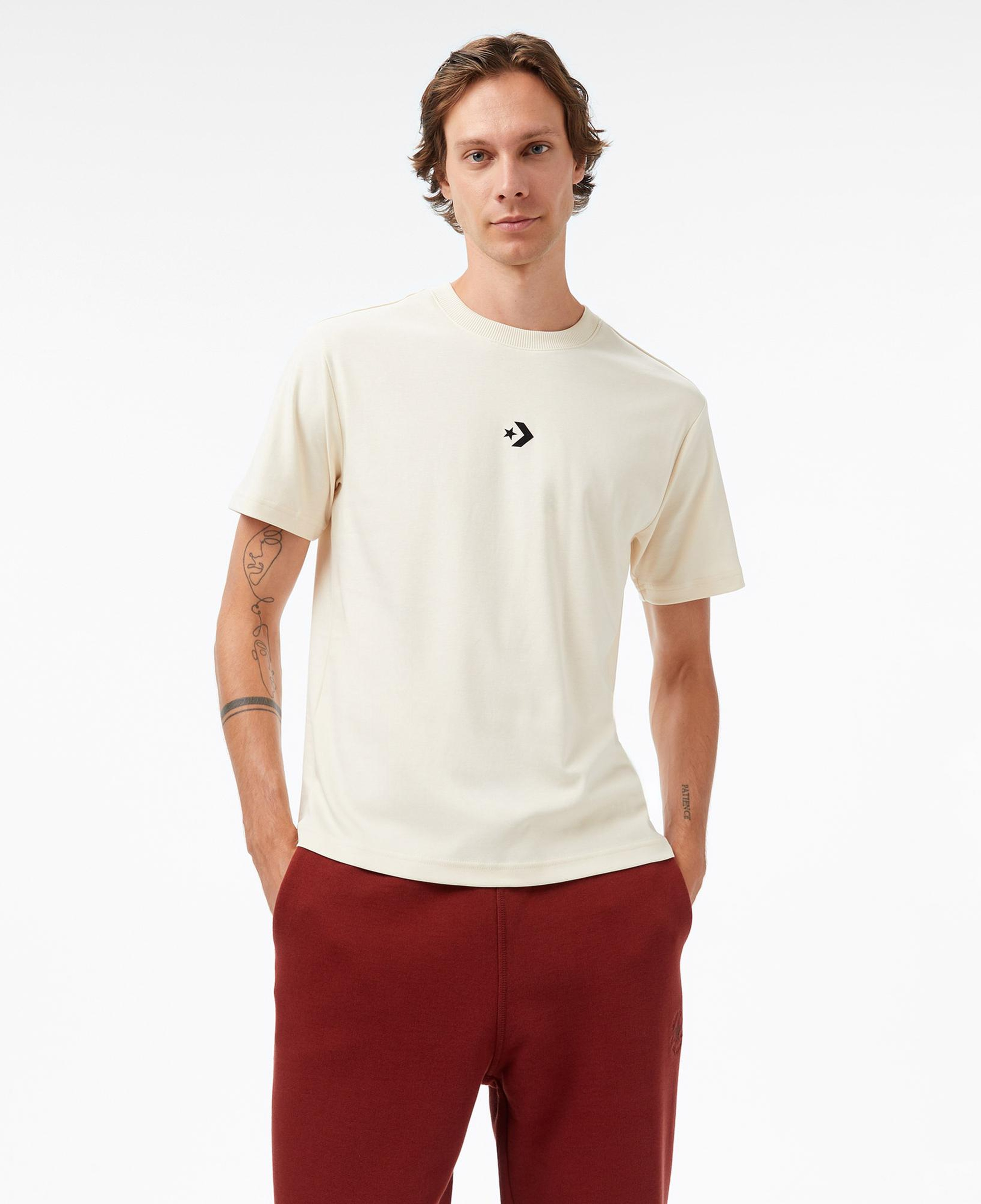 Converse Erkek Krem T-Shirt