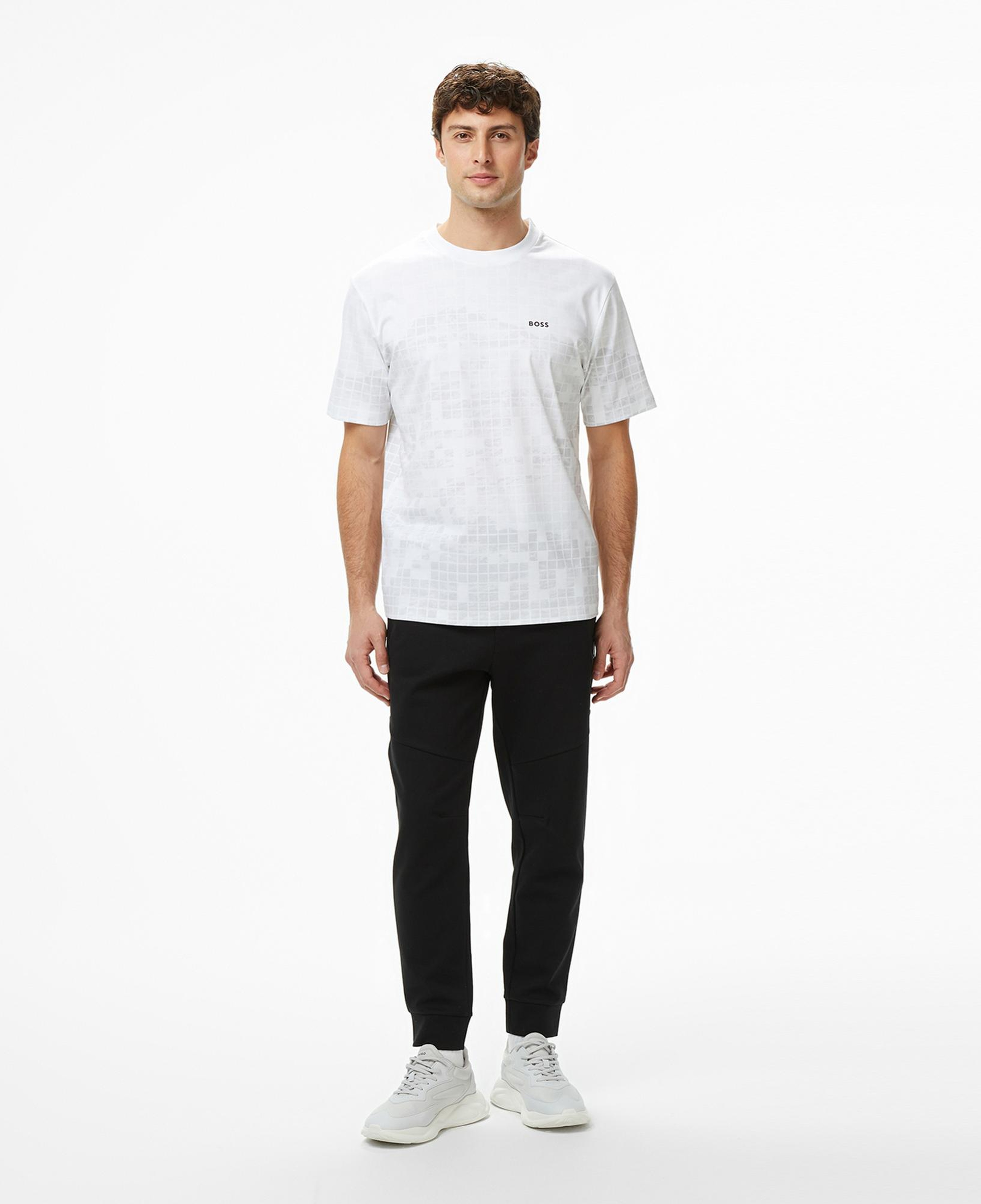 Boss Clash Erkek Beyaz T-Shirt