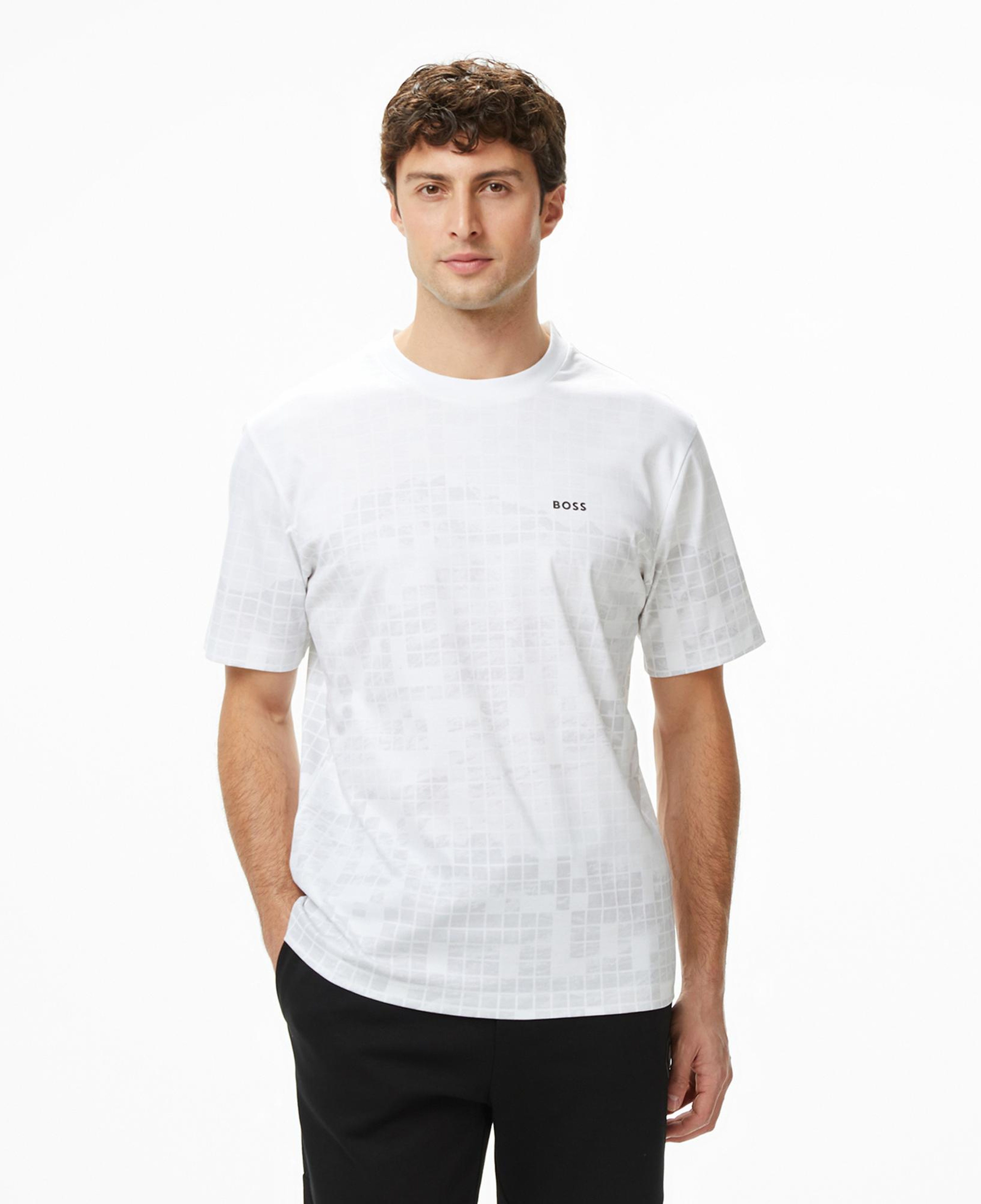 Boss Clash Erkek Beyaz T-Shirt