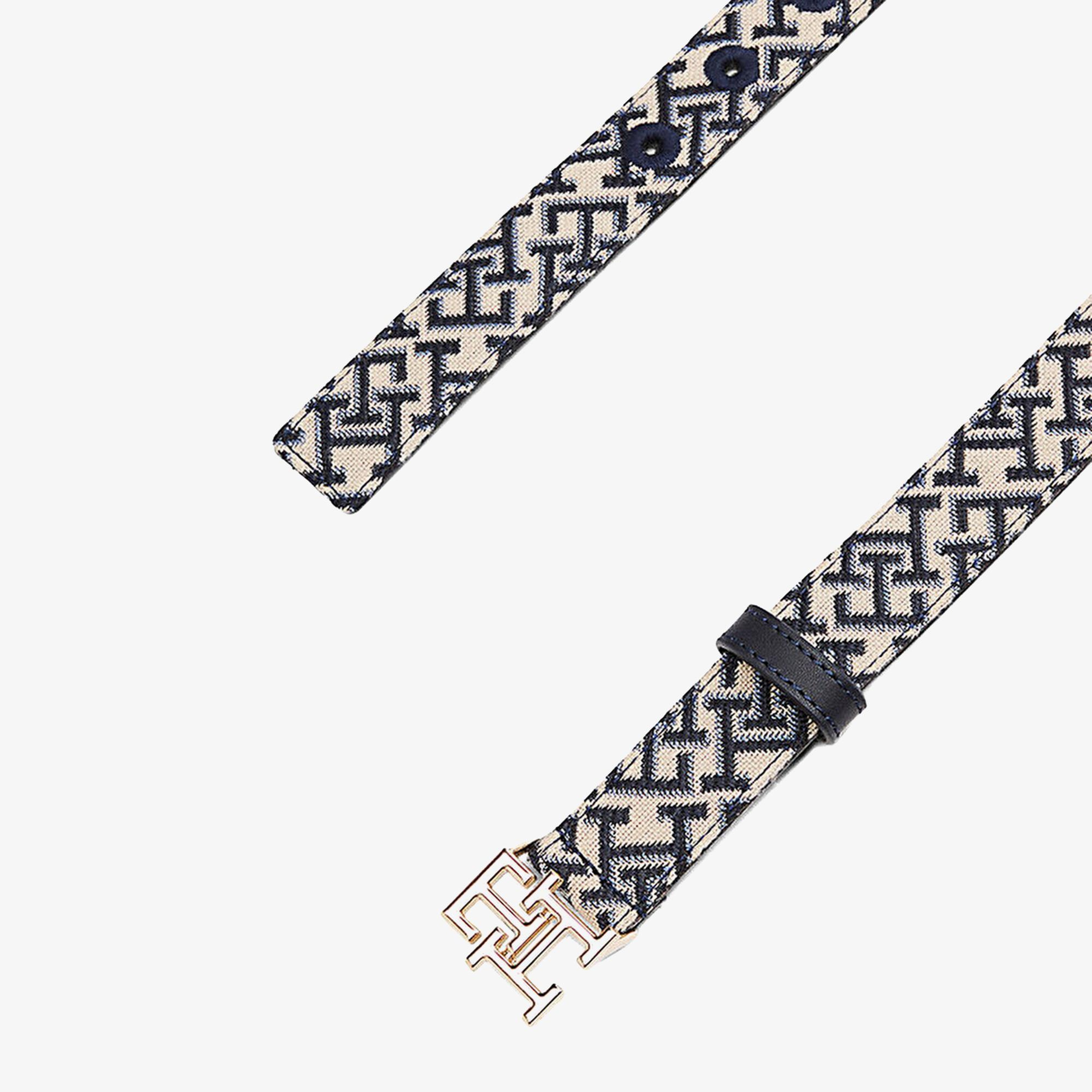 Tommy Hilfiger Jacquard 2.5 Kadın Lacivert Kemer