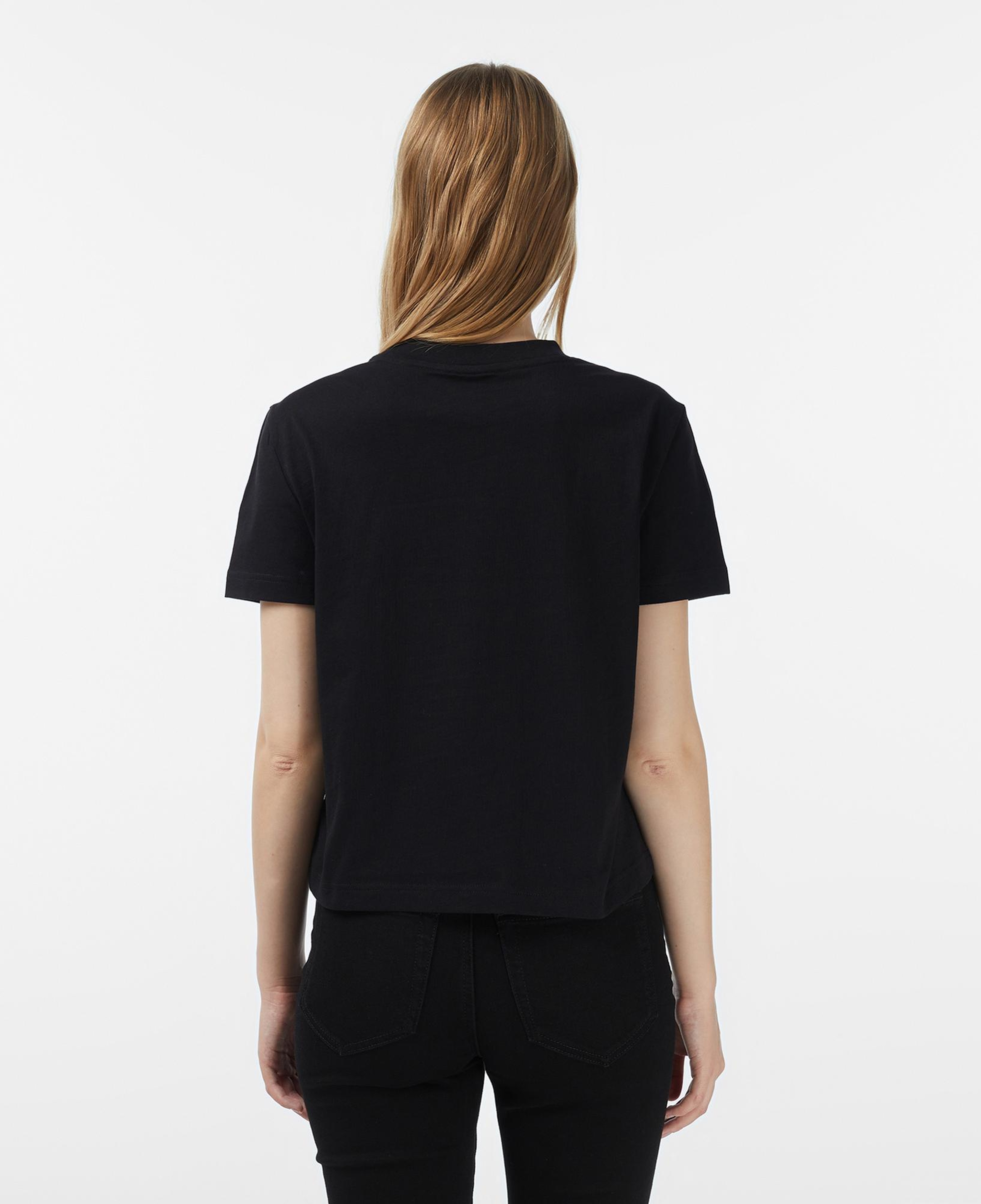 Calvin Klein Fitted Script Kadın Siyah T-Shirt