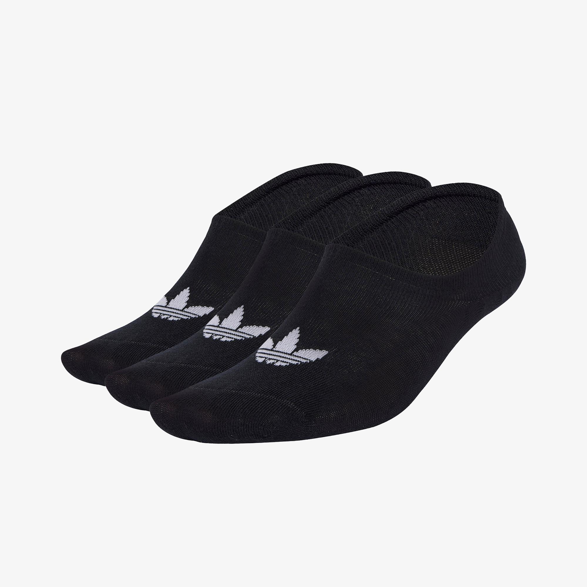 adidas Low Cut 3' lü Unisex Siyah Çorap