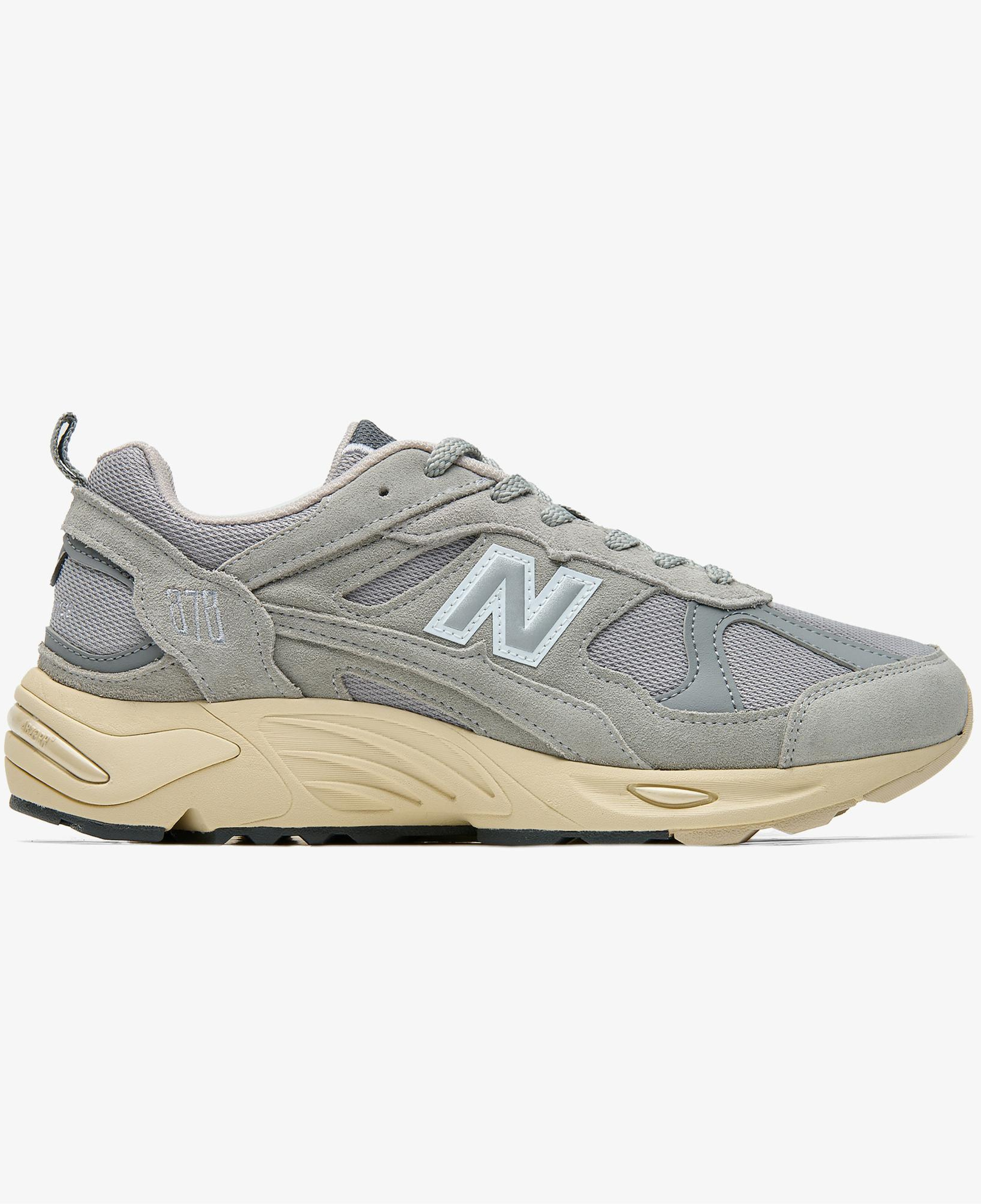 New Balance 878 Gri Unisex Gri Spor Ayakkabı
