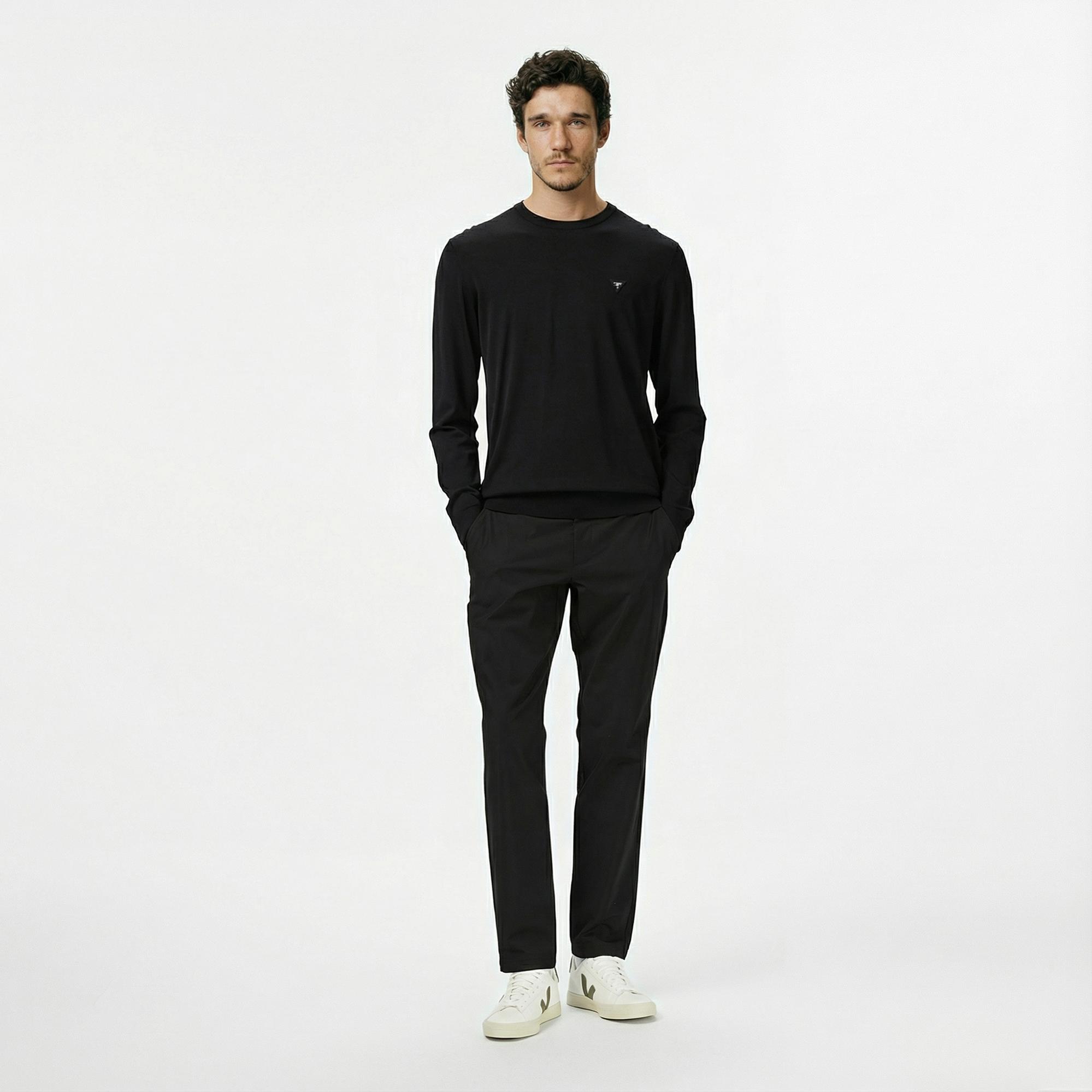 Guess Erkek Siyah Kazak