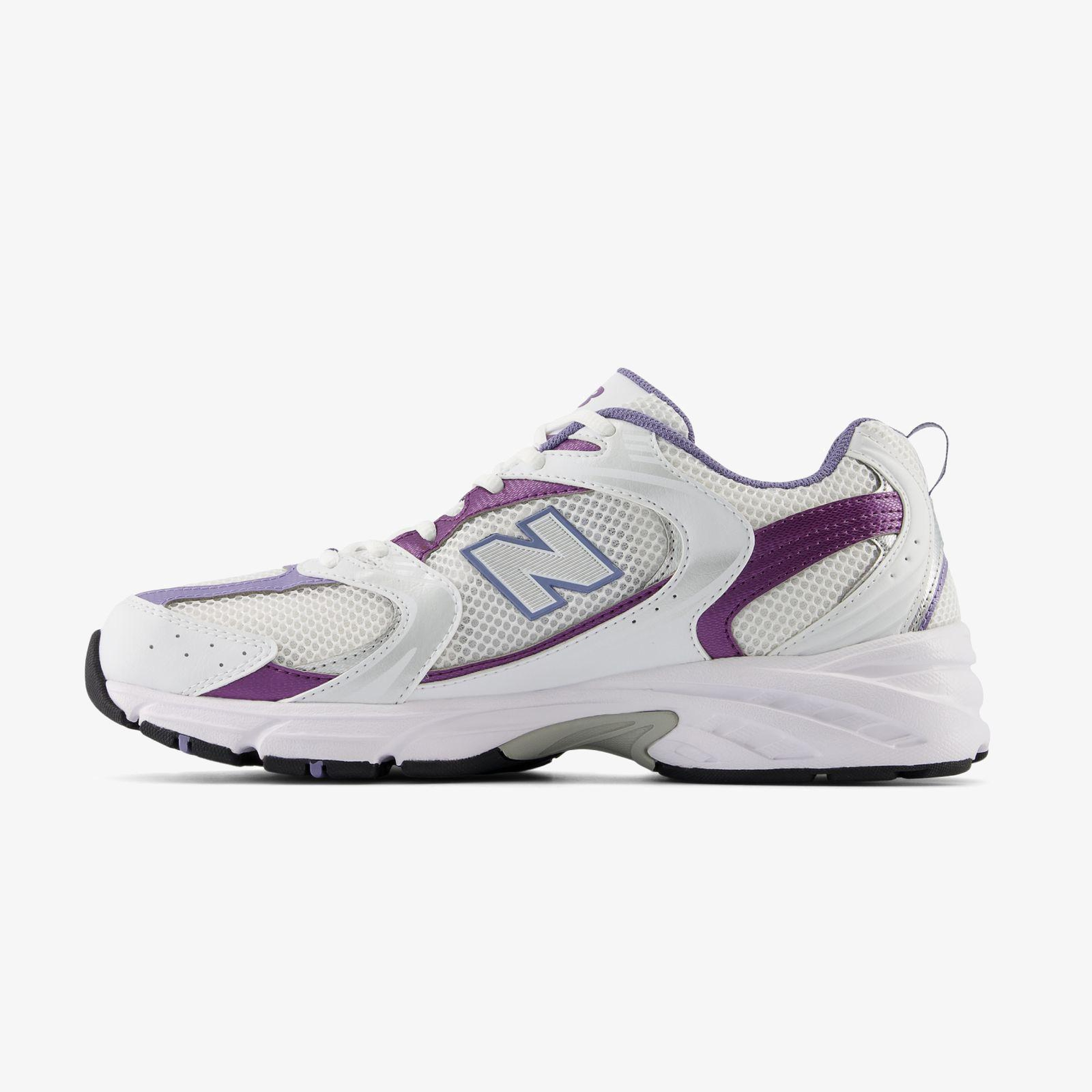 New Balance 530 Lifestyle Unisex Beyaz-Mor Spor Ayakkabı