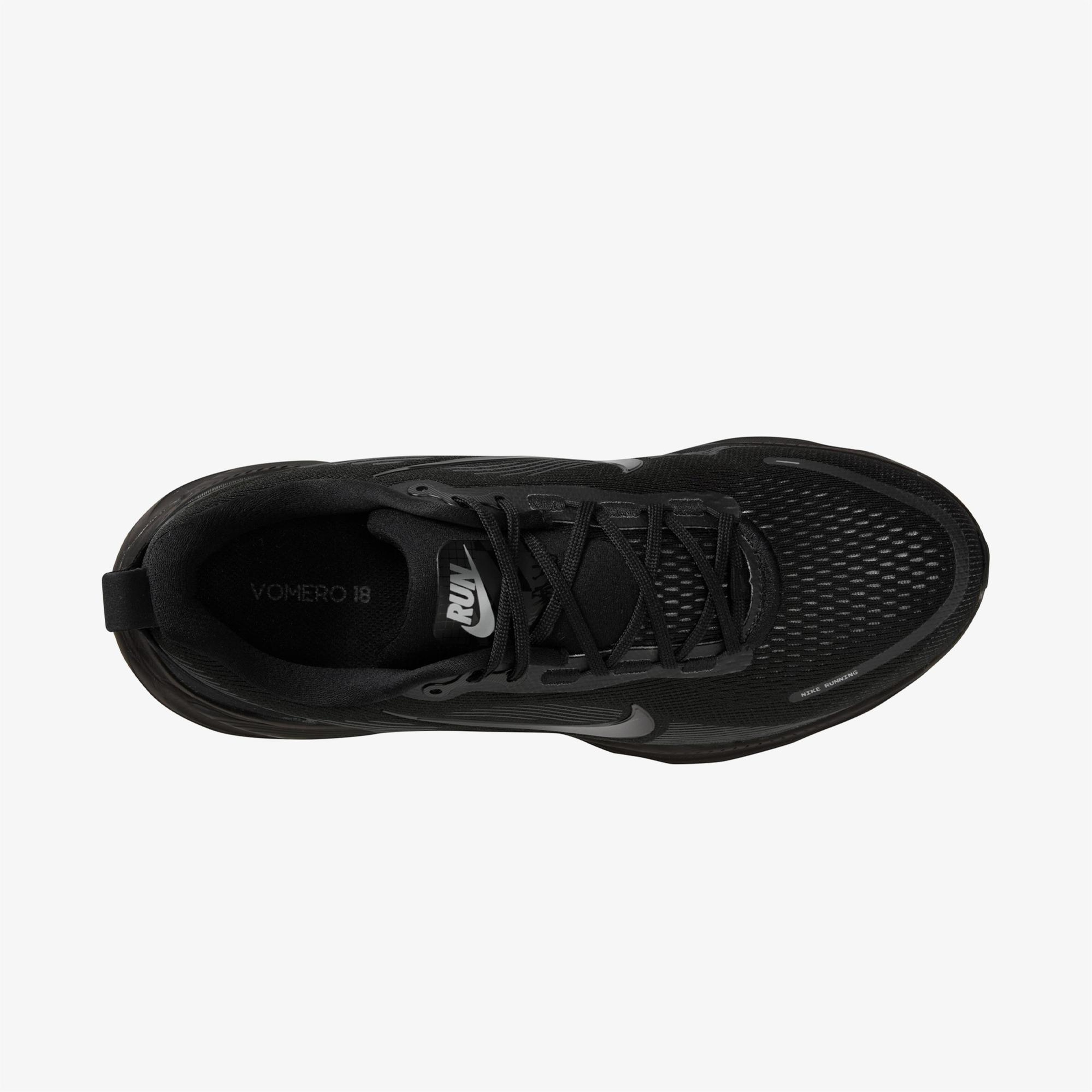 Nike Vomero 18 Erkek Siyah Koşu Ayakkabısı