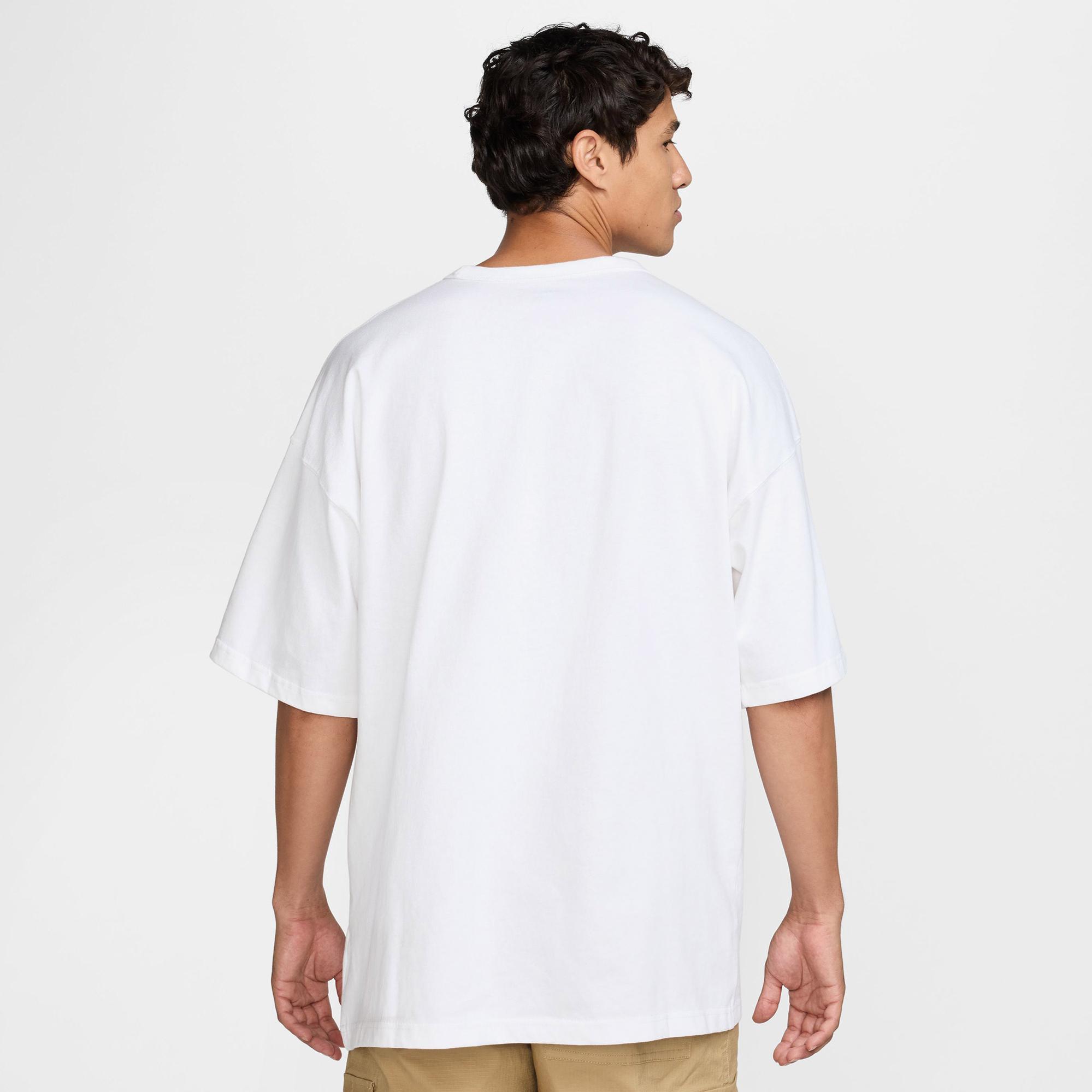 Nike Sportswear Premium Essentials Erkek Beyaz T-Shirt
