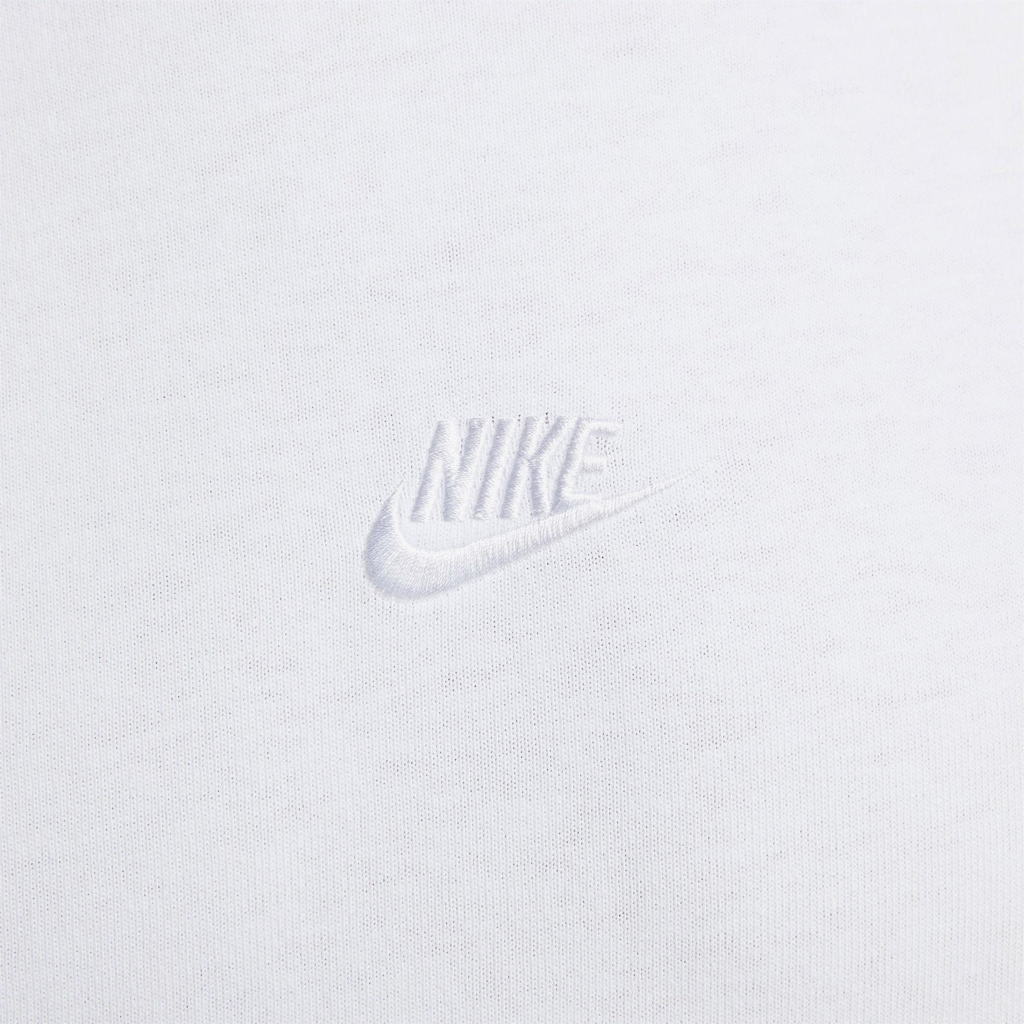 Nike Sportswear Premium Essentials Erkek Beyaz T-Shirt