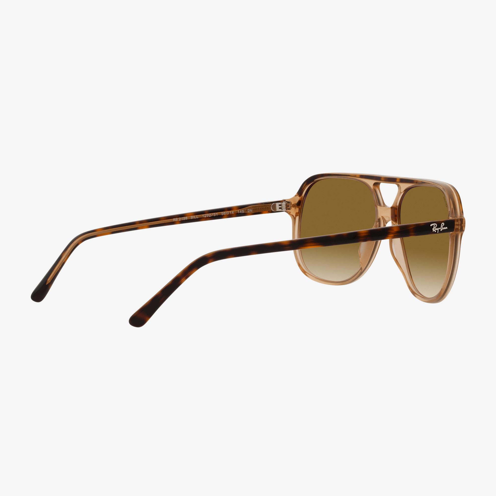 Ray-Ban 0RB2198 Unisex Havana On Transparent Kahverengi Güneş Gözlüğü