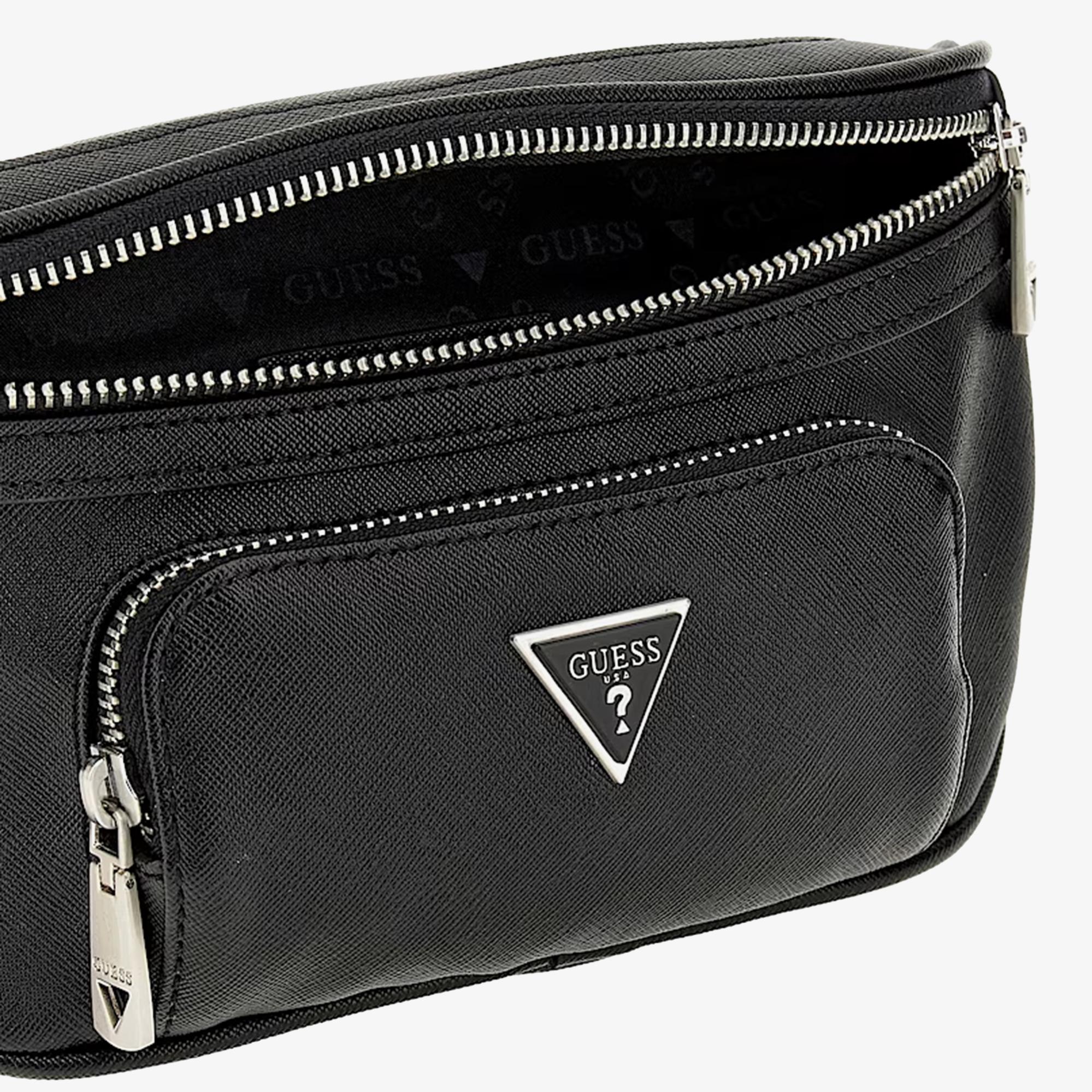 Guess Milano Erkek Siyah Bel Çantası