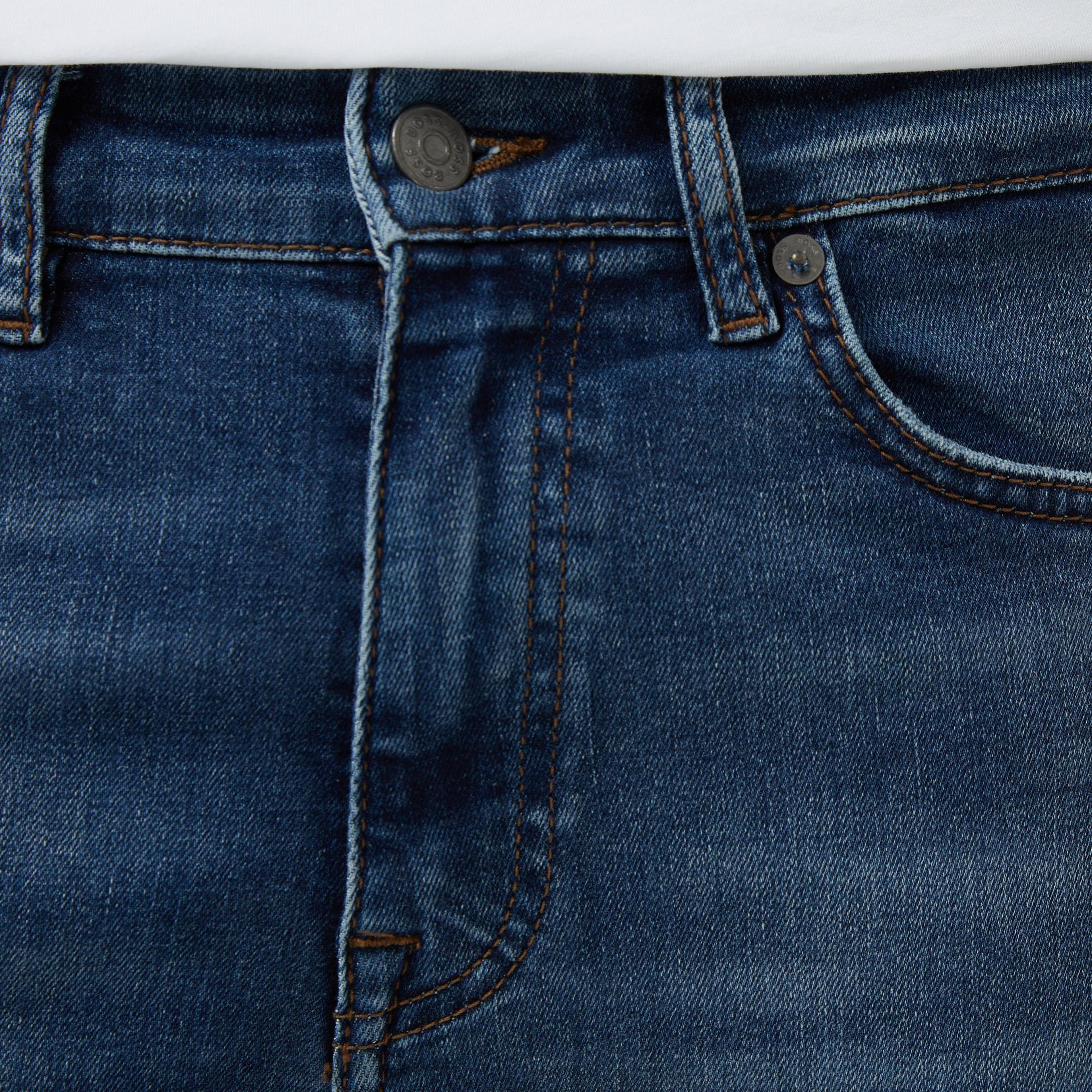 Boss Delaware Erkek Mavi Jean