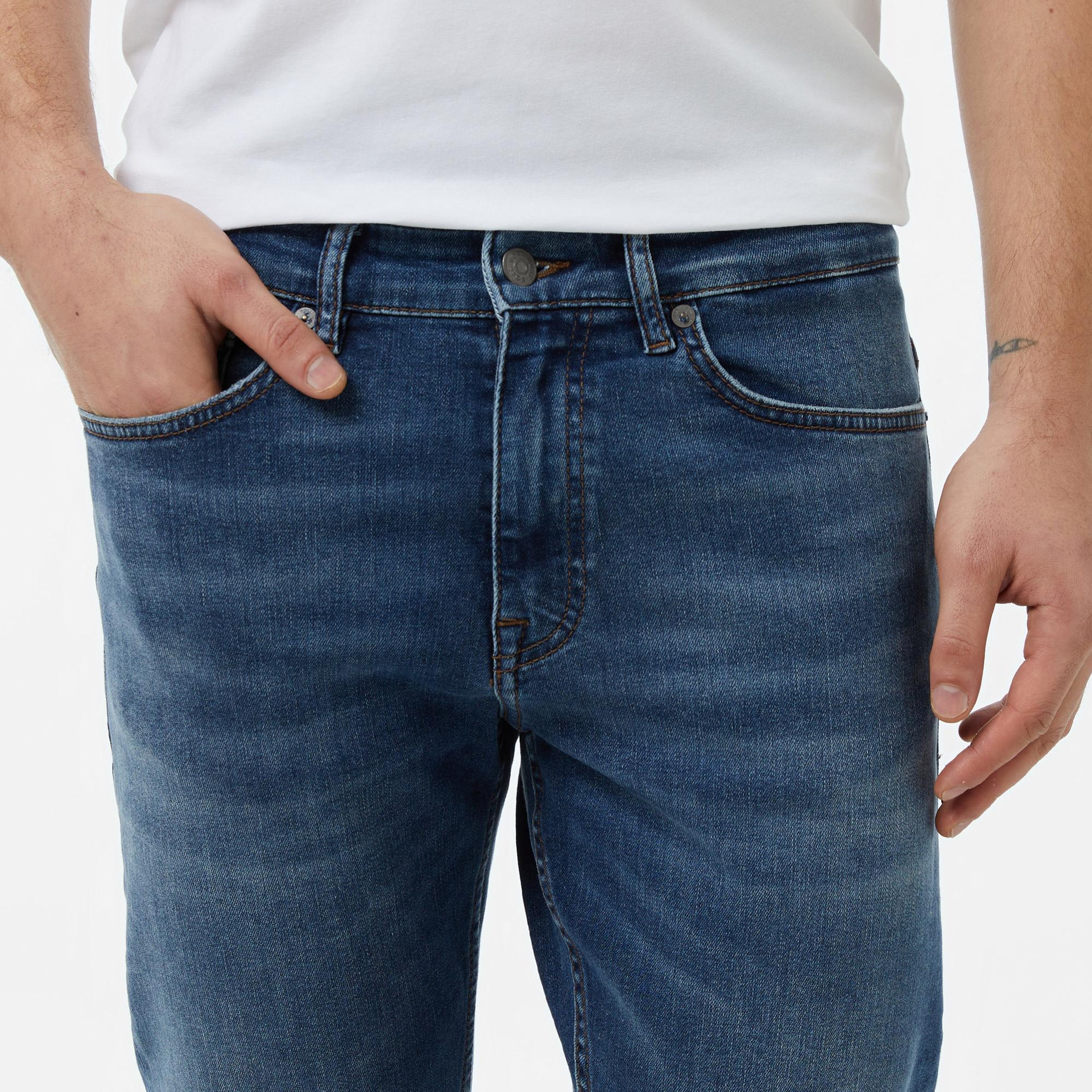 Boss Delaware Erkek Mavi Jean