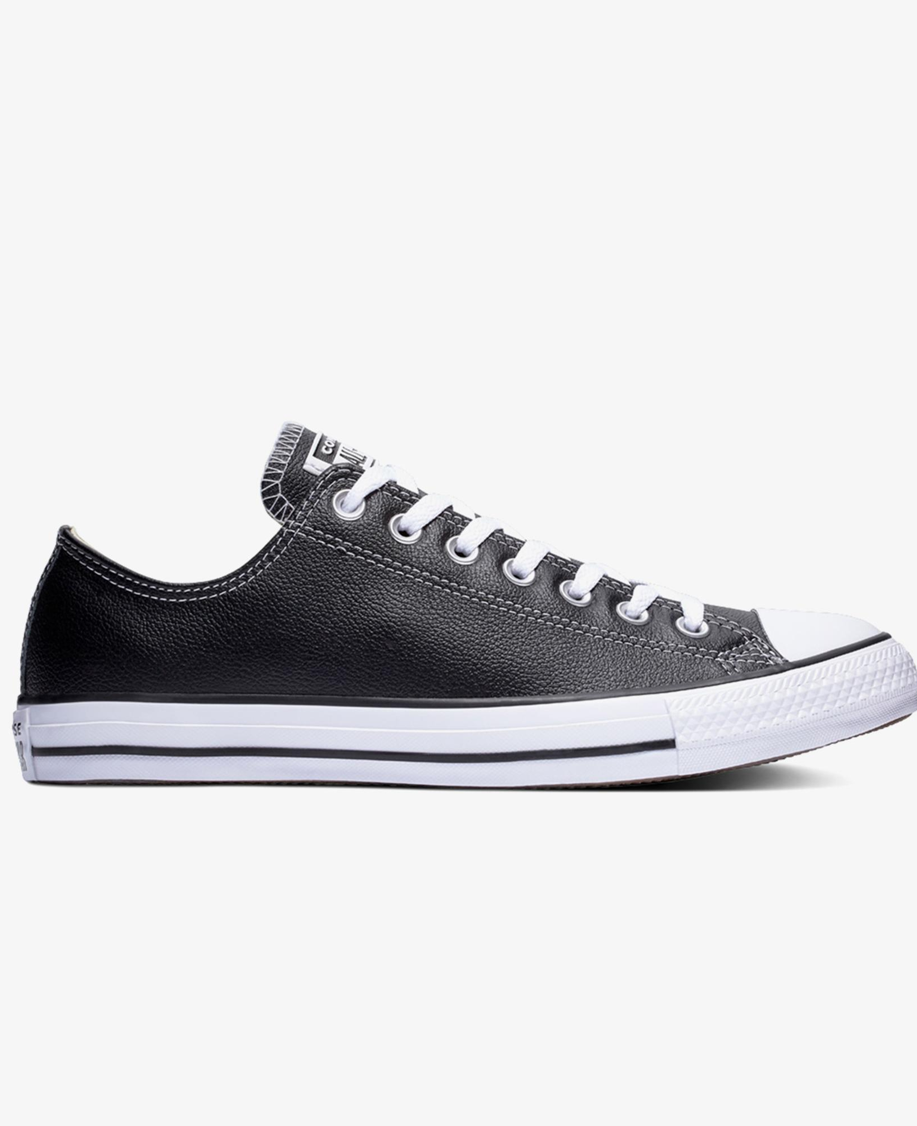 Converse Chuck Taylor All Star Unisex Siyah Deri Sneaker