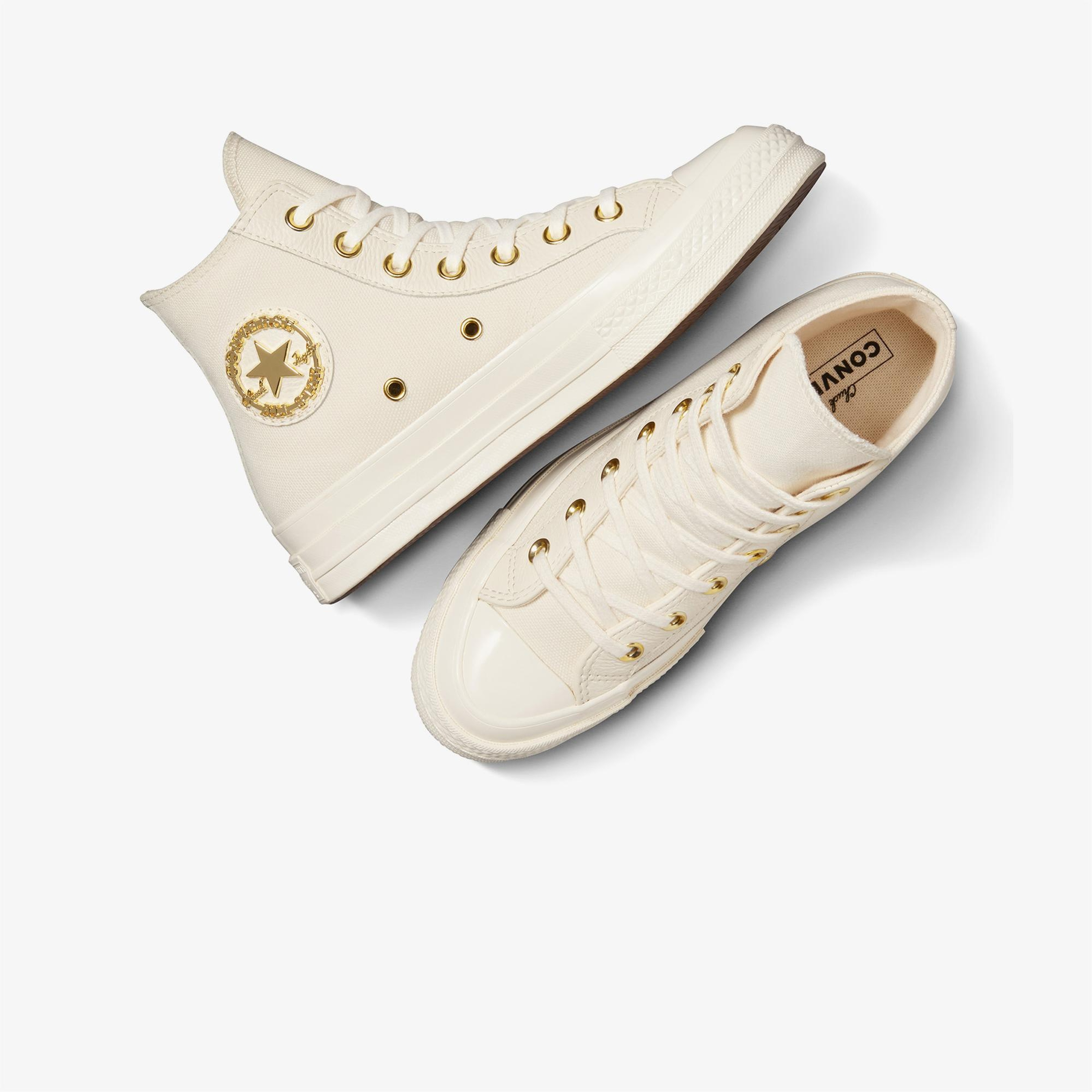Converse Chuck 70 Taylored Lux Unisex Krem Sneaker
