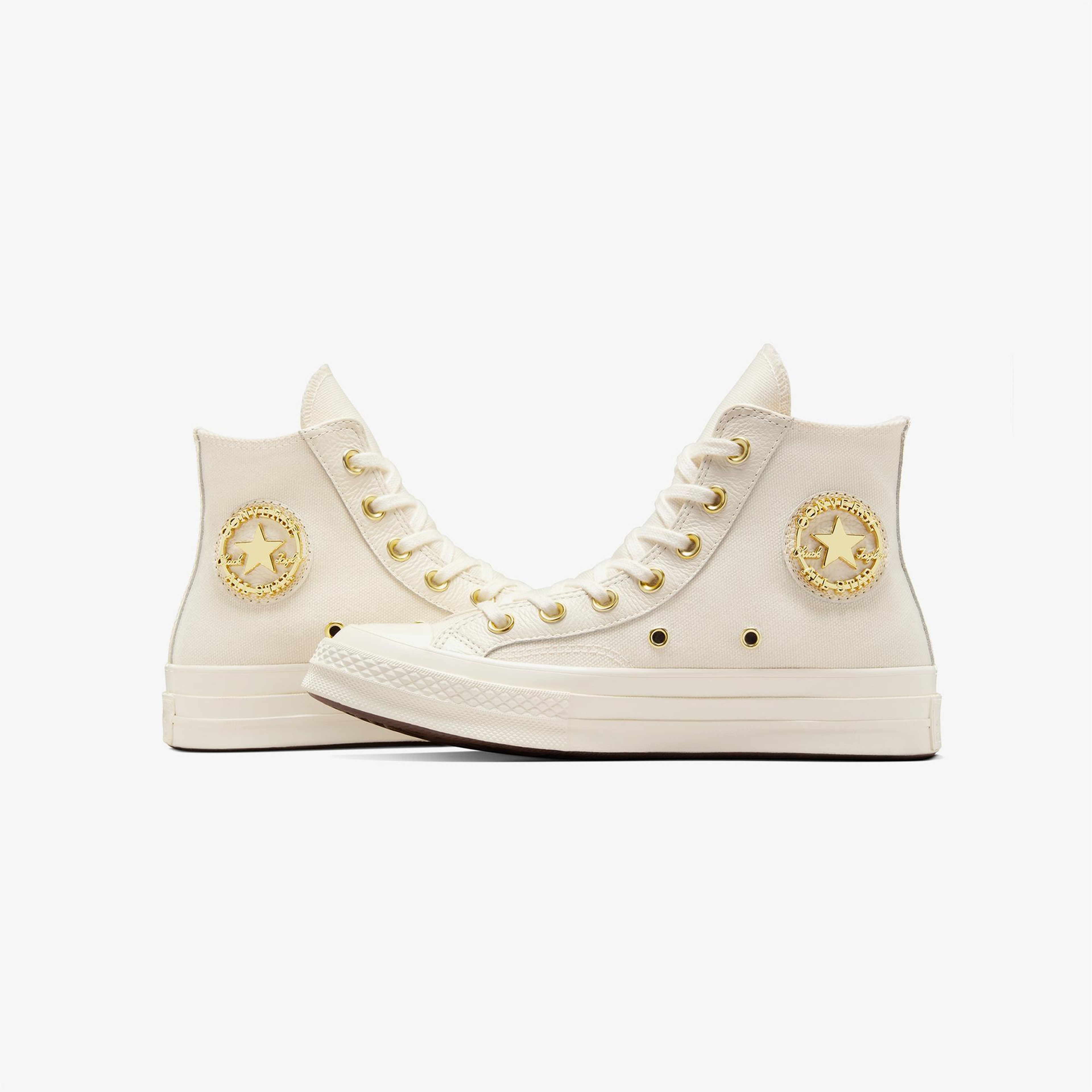 Converse Chuck 70 Taylored Lux Unisex Krem Sneaker