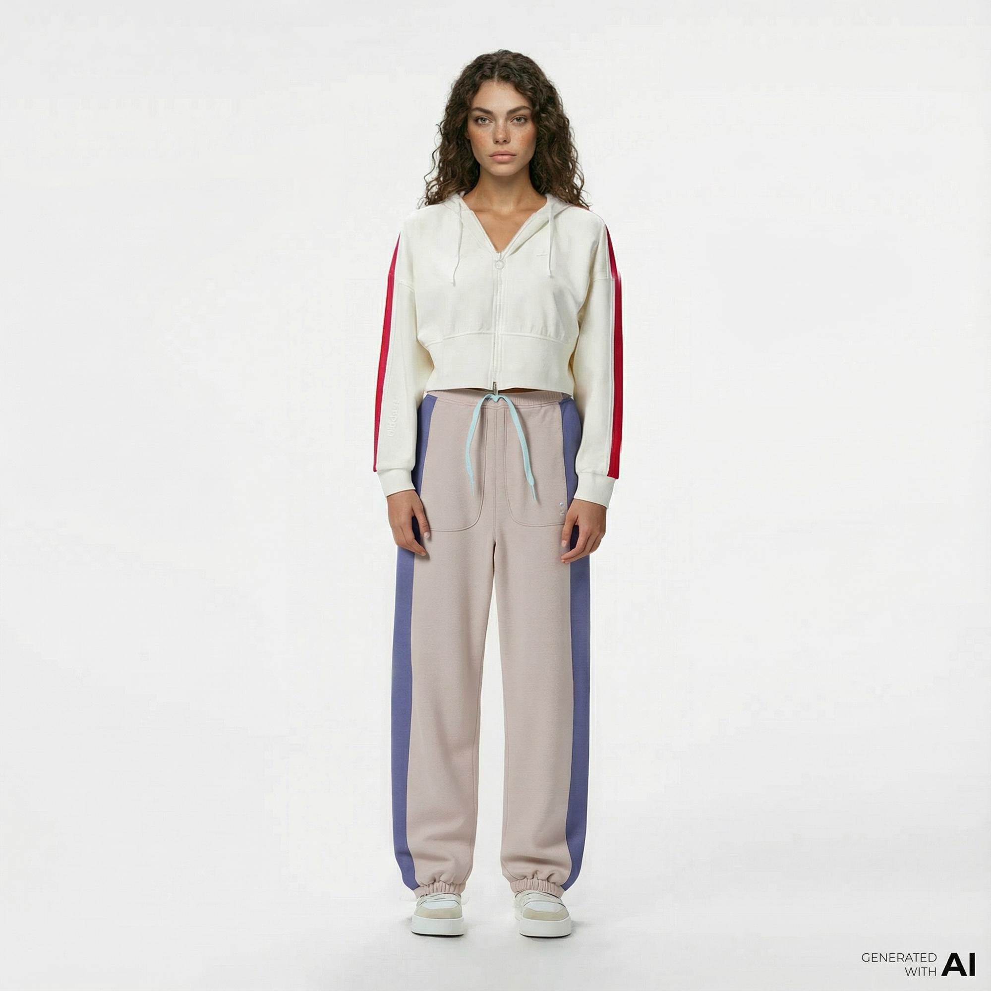 Converse Wordmark Kadın Bej Eşofman Altı