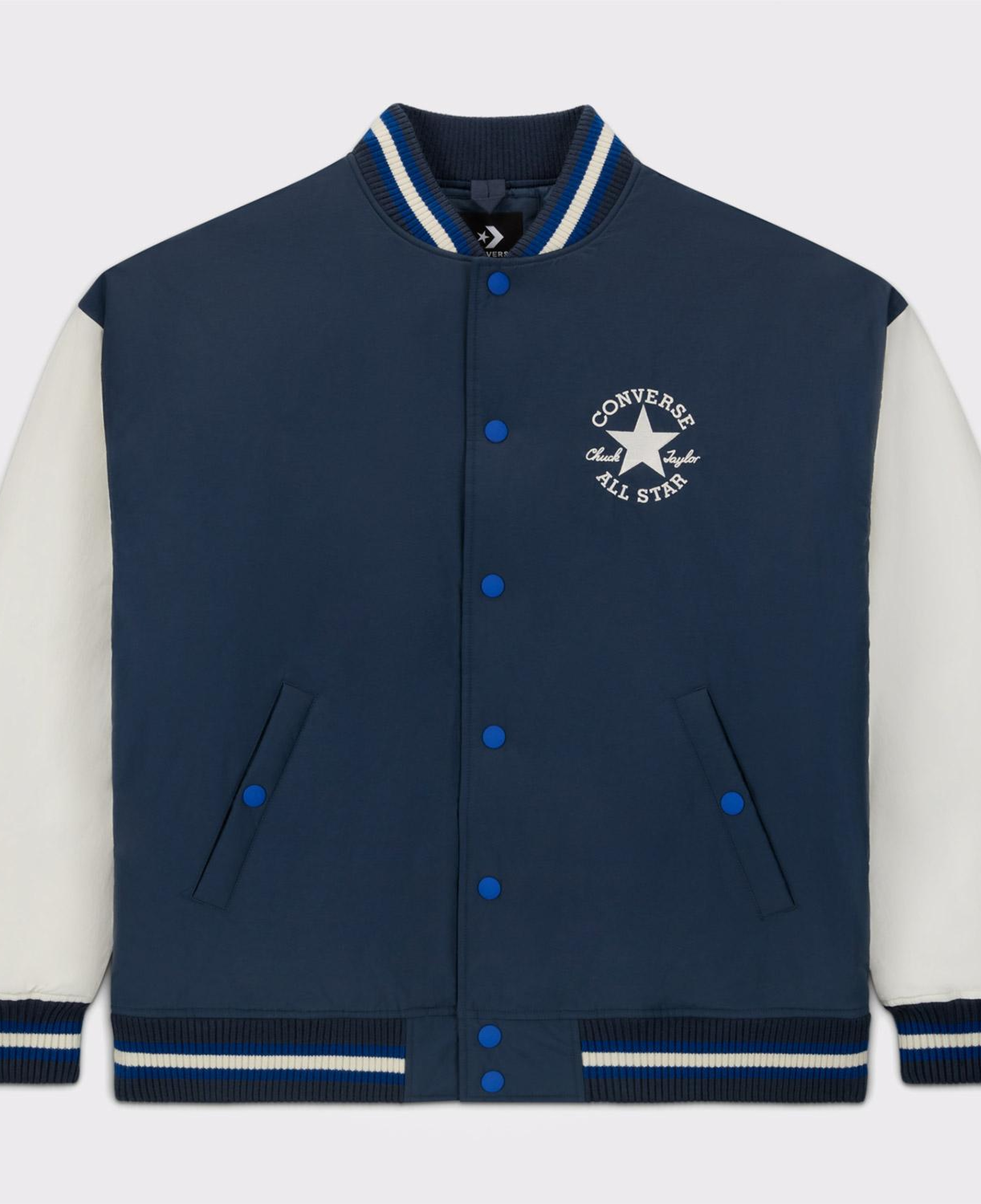 Converse Varsity Graphic Bomber Erkek Lacivert Ceket