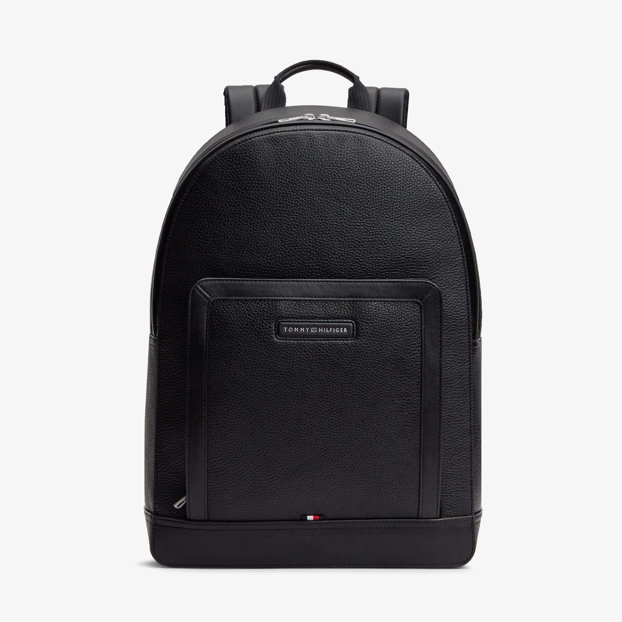 Tommy Hilfiger Central Erkek Siyah Sırt Çantası