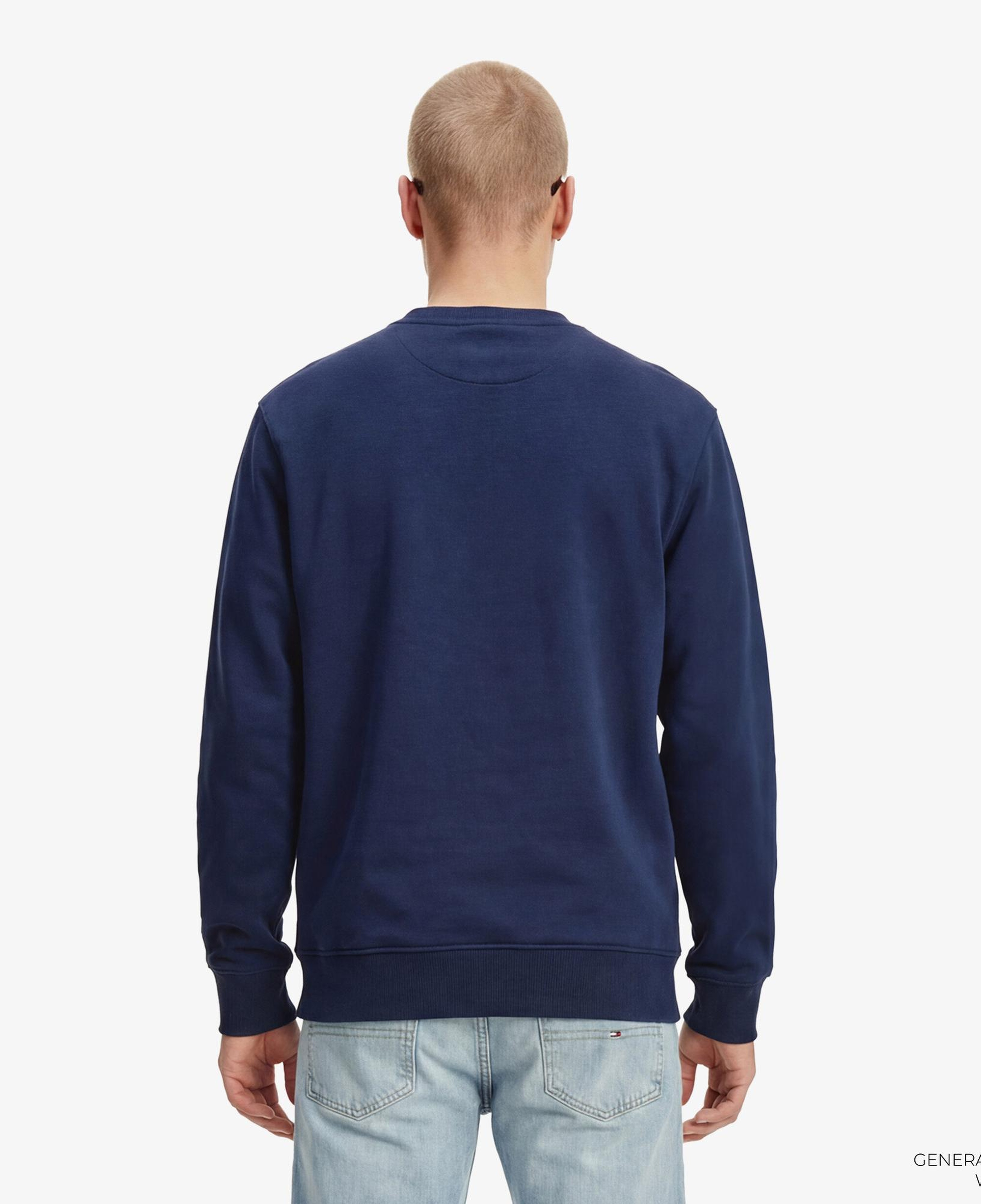 Tommy Hilfiger Signature Erkek Lacivert Sweatshirt