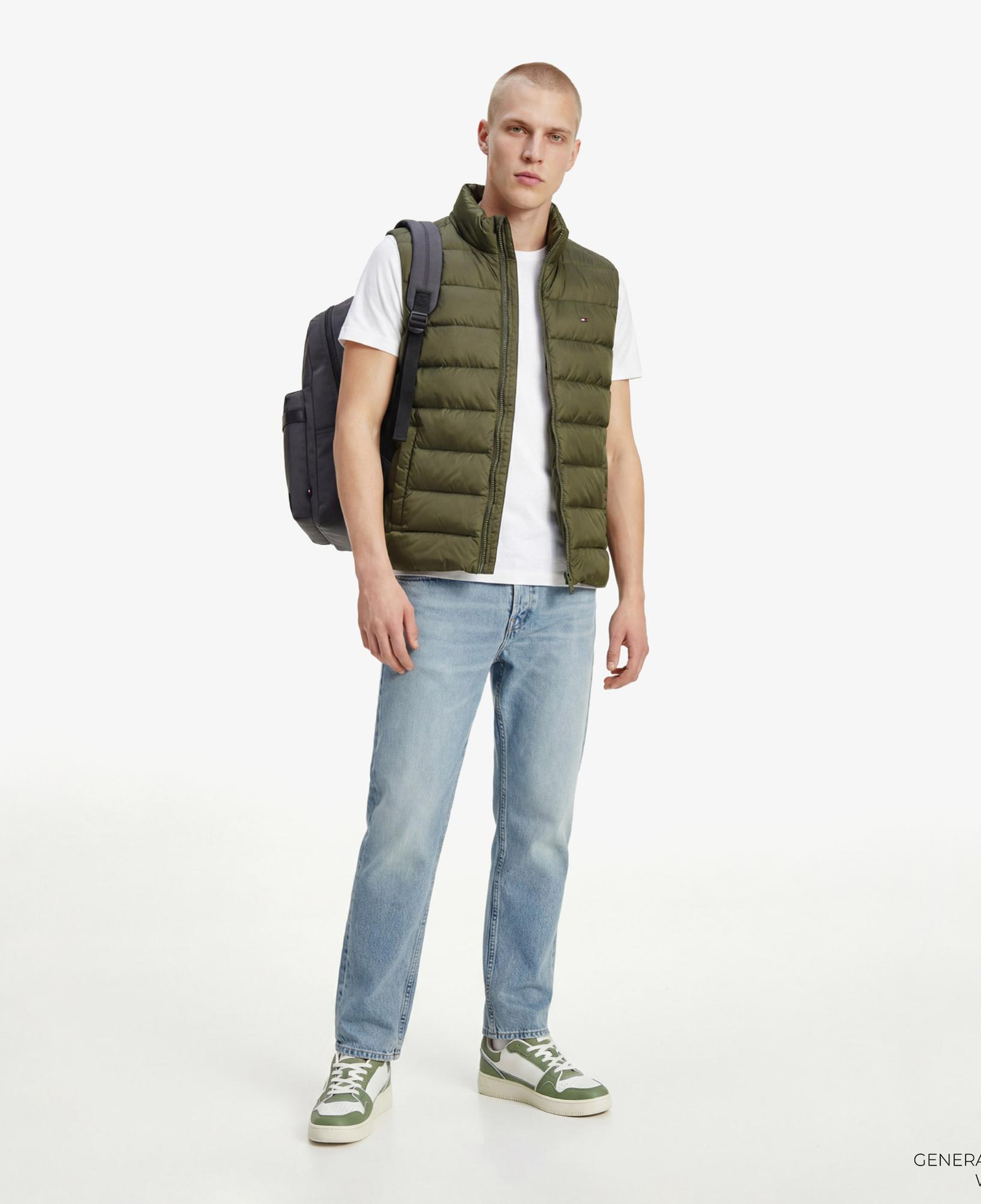 Tommy Hilfiger Light Down Erkek Yeşil Yelek