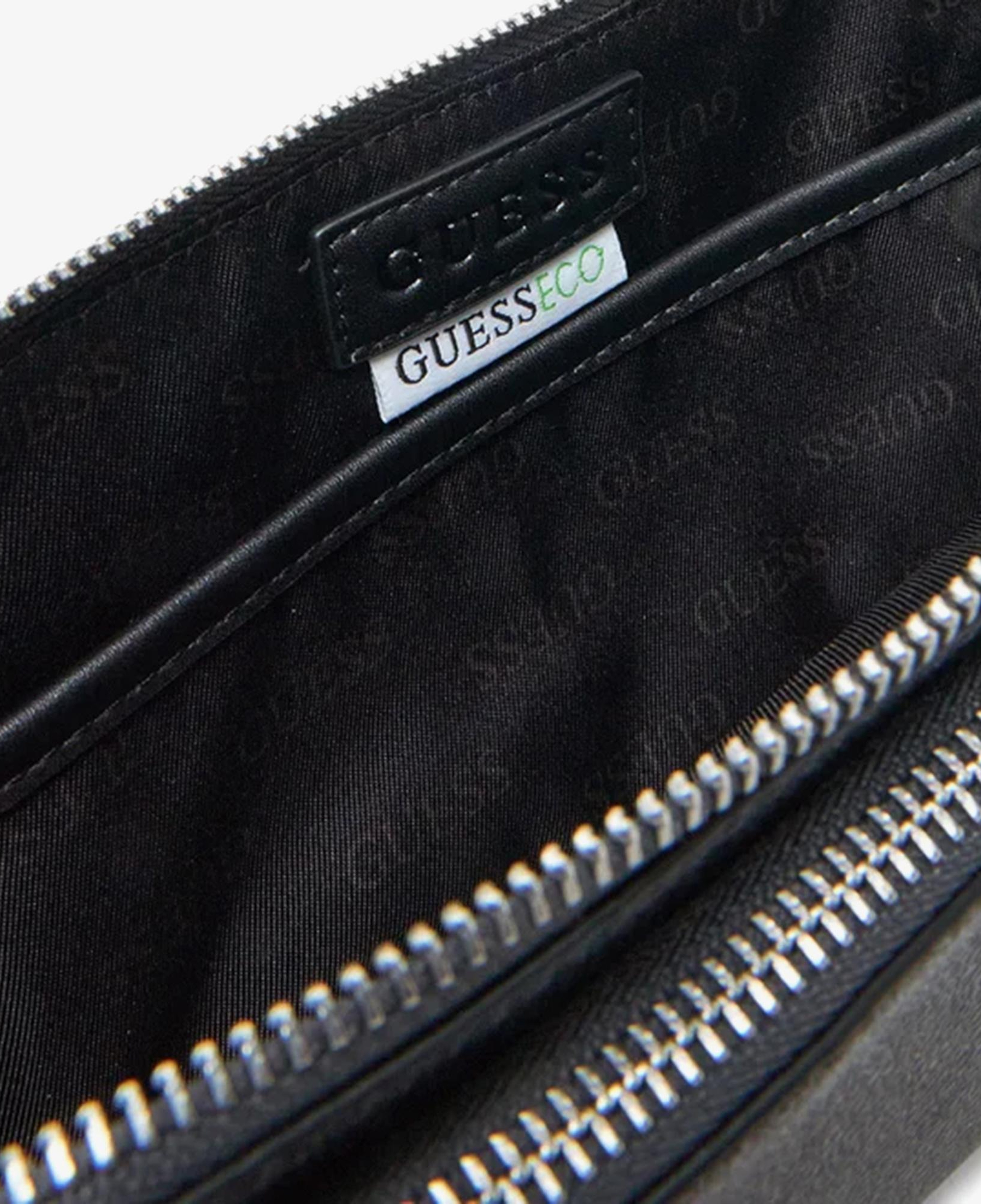 Guess Milano Compact Erkek Siyah Bel Çantası